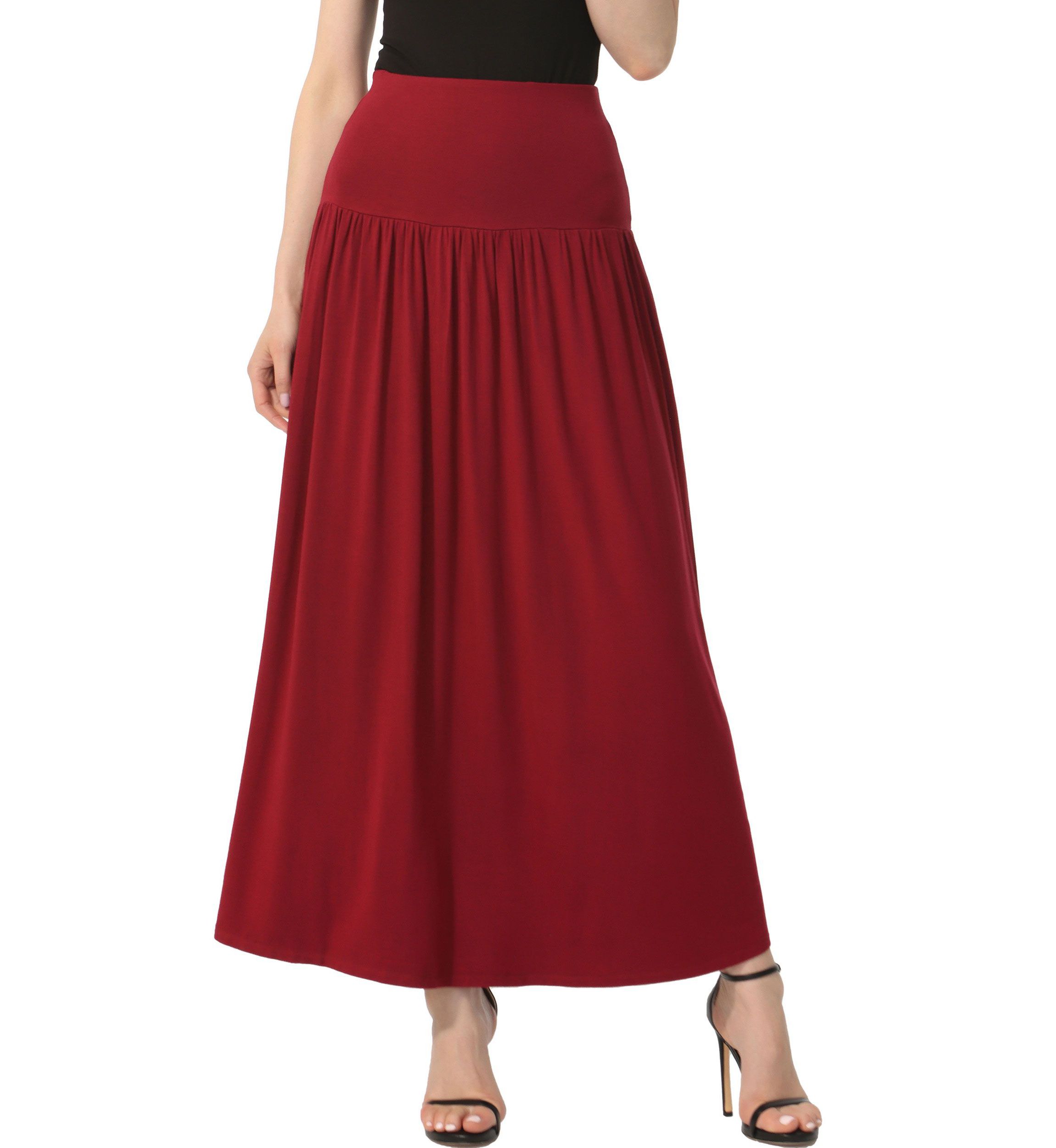 Tiered Maxi Skirt