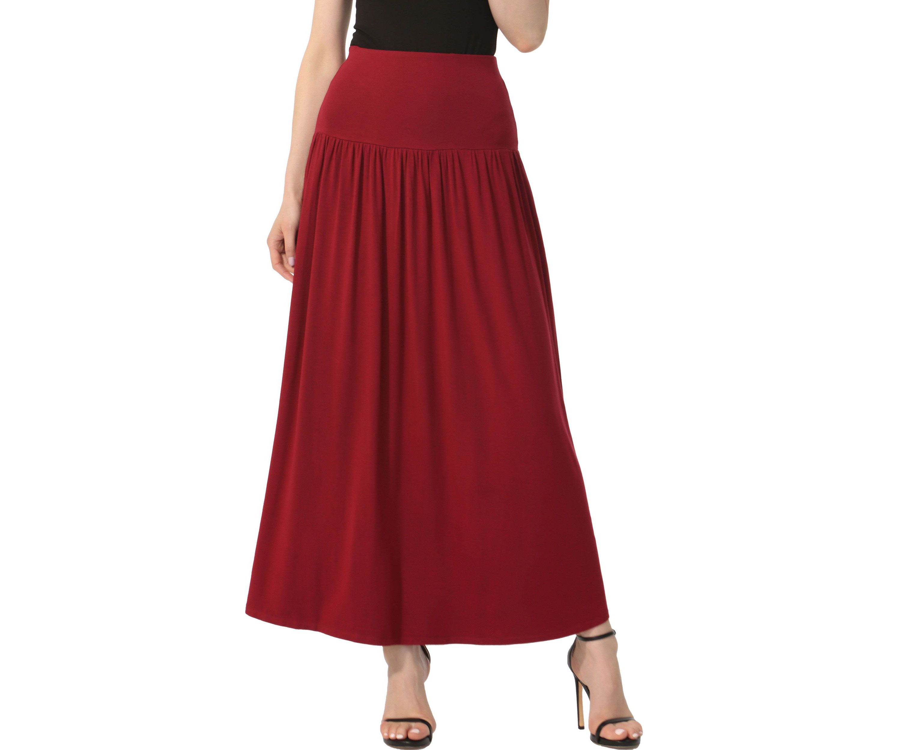 Tiered Maxi Skirt