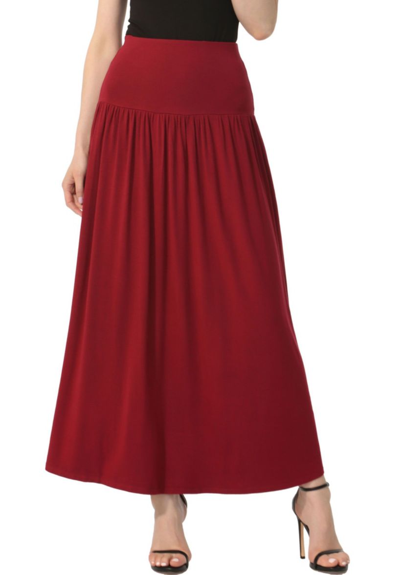 Tiered Maxi Skirt