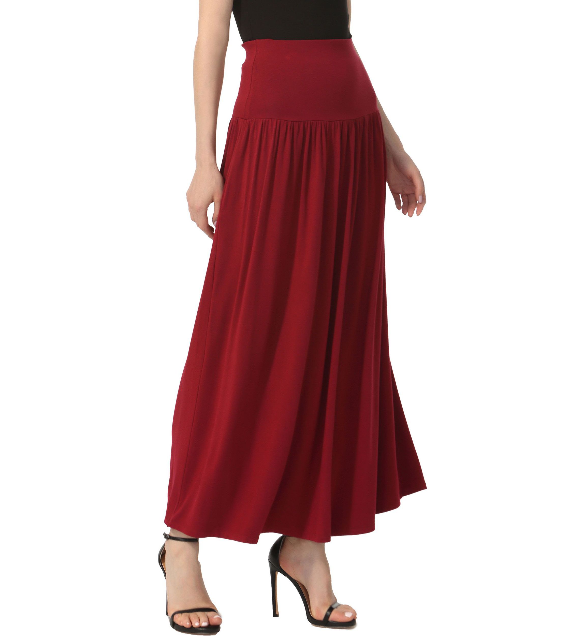 Tiered Maxi Skirt
