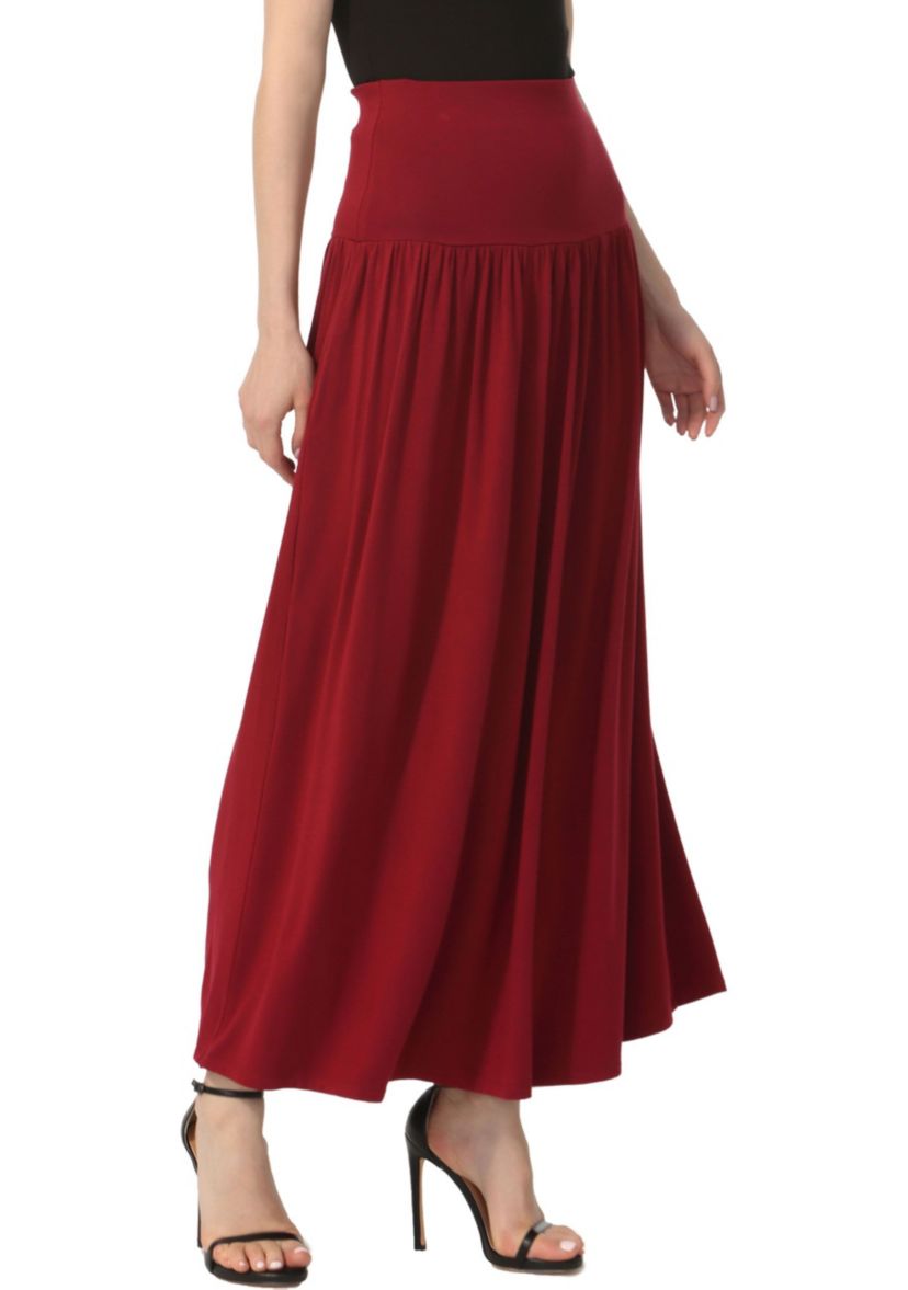 Tiered Maxi Skirt