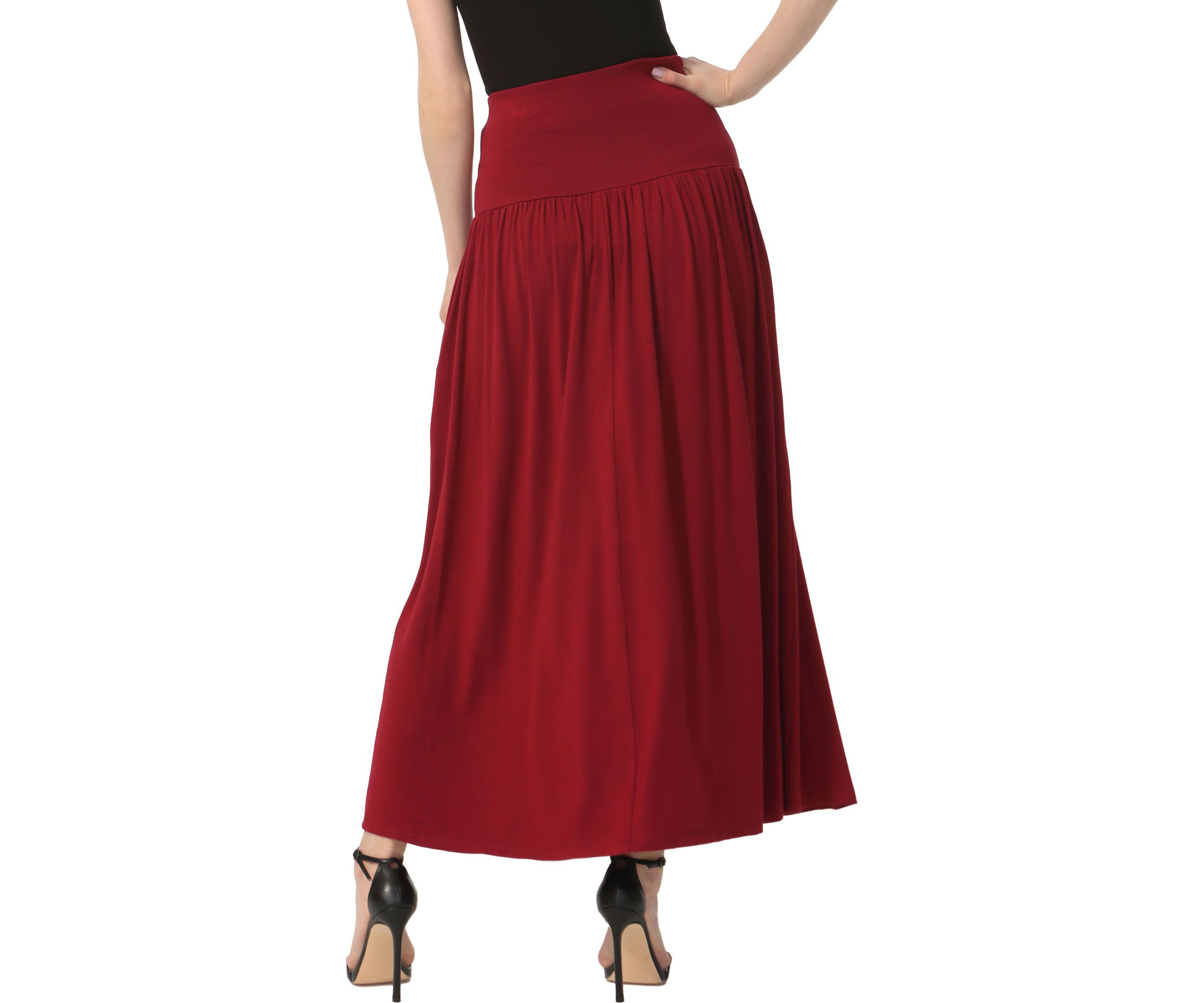 Tiered Maxi Skirt