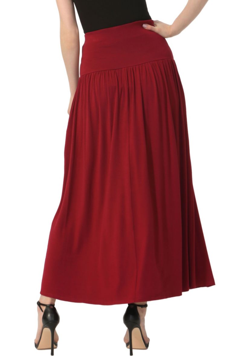 Tiered Maxi Skirt