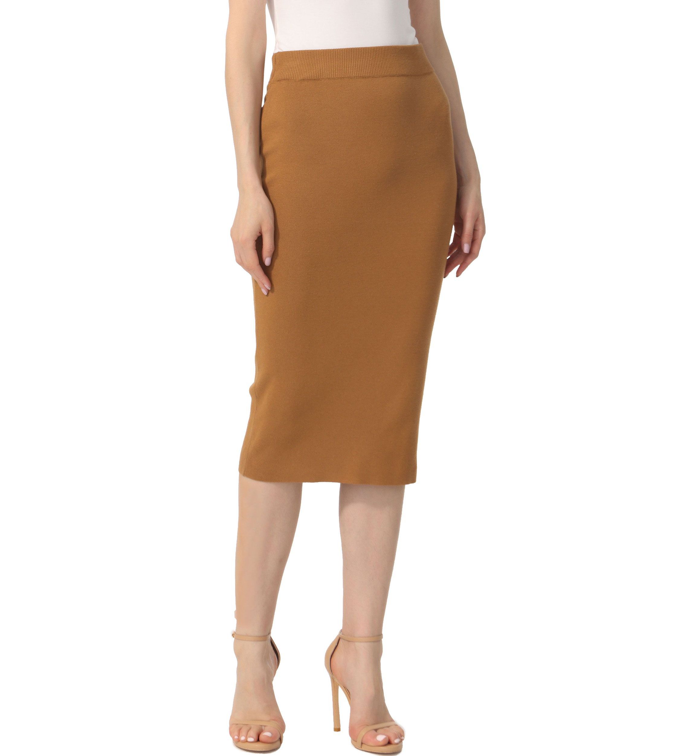 Knit Pencil Skirt