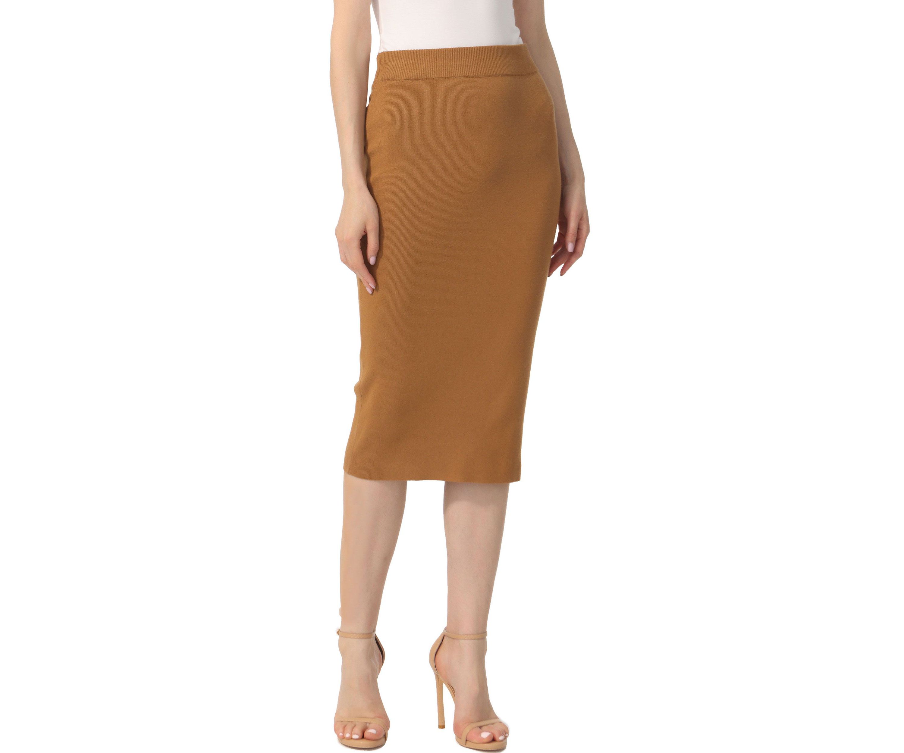 Knit Pencil Skirt