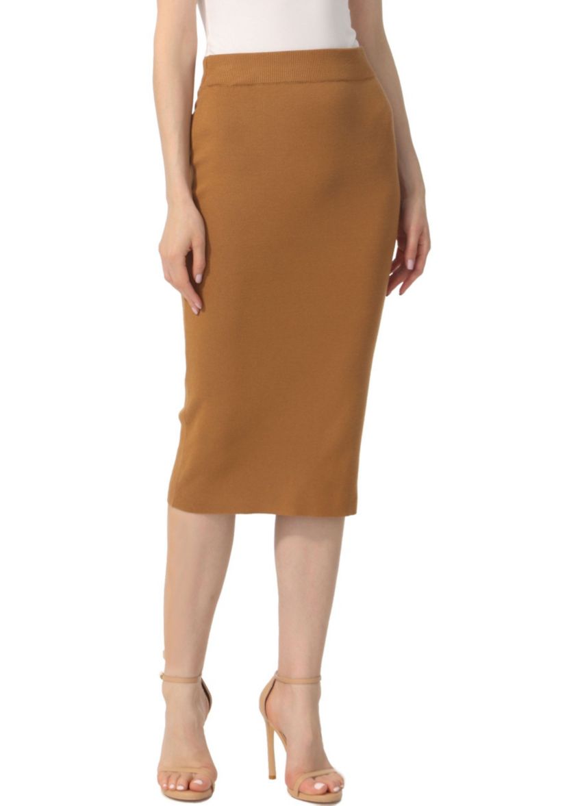 Knit Pencil Skirt