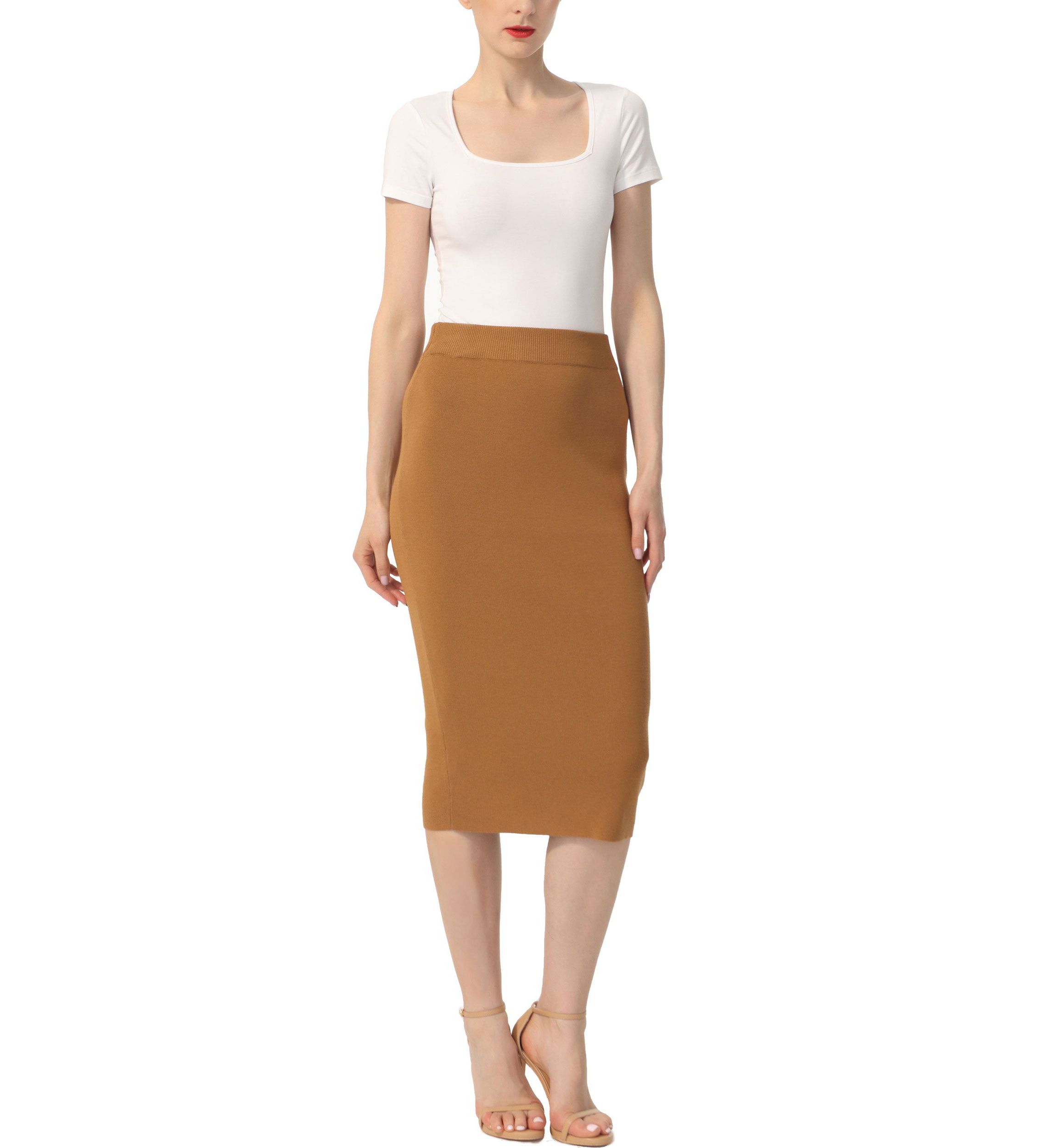 Knit Pencil Skirt