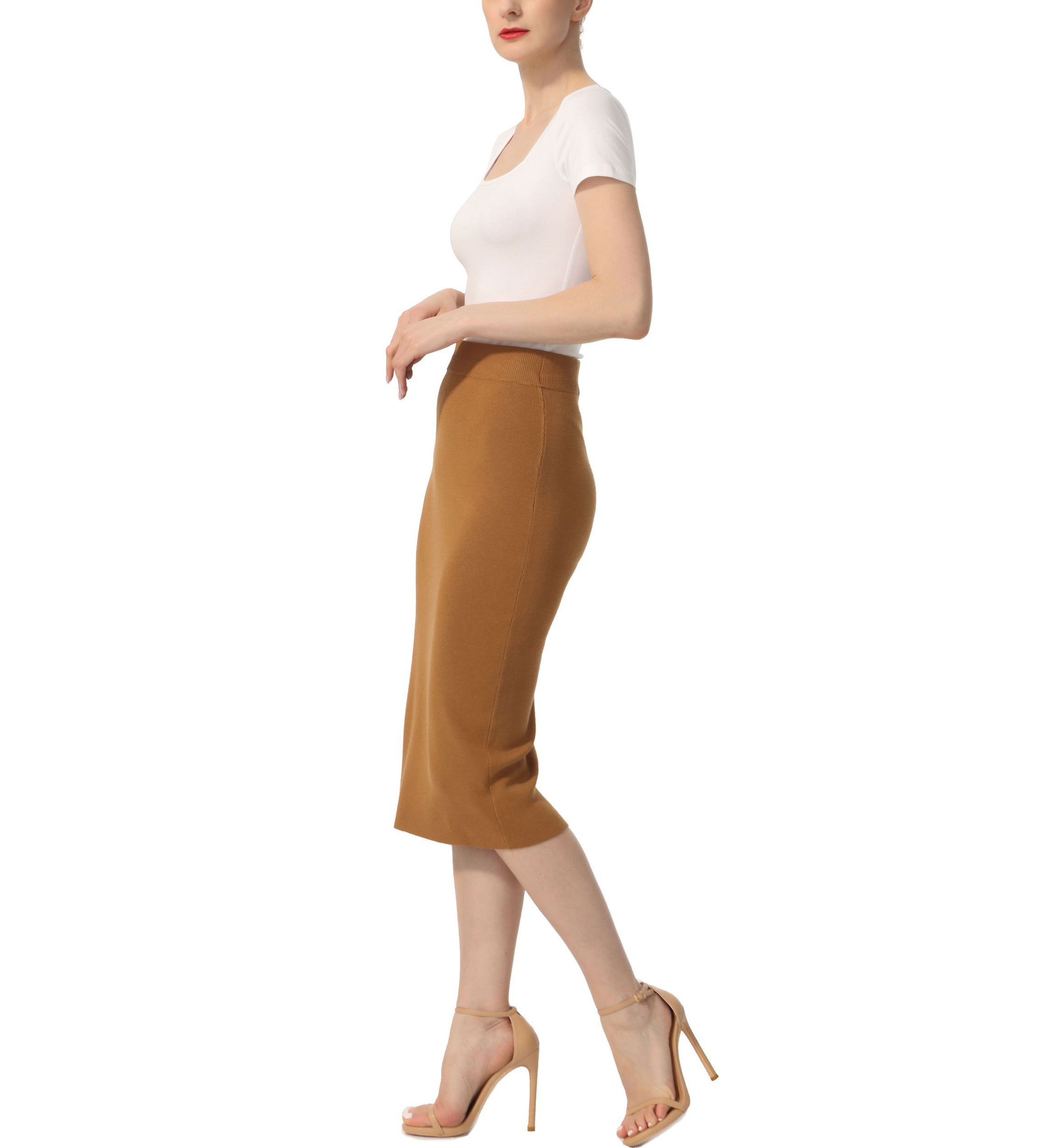 Knit Pencil Skirt