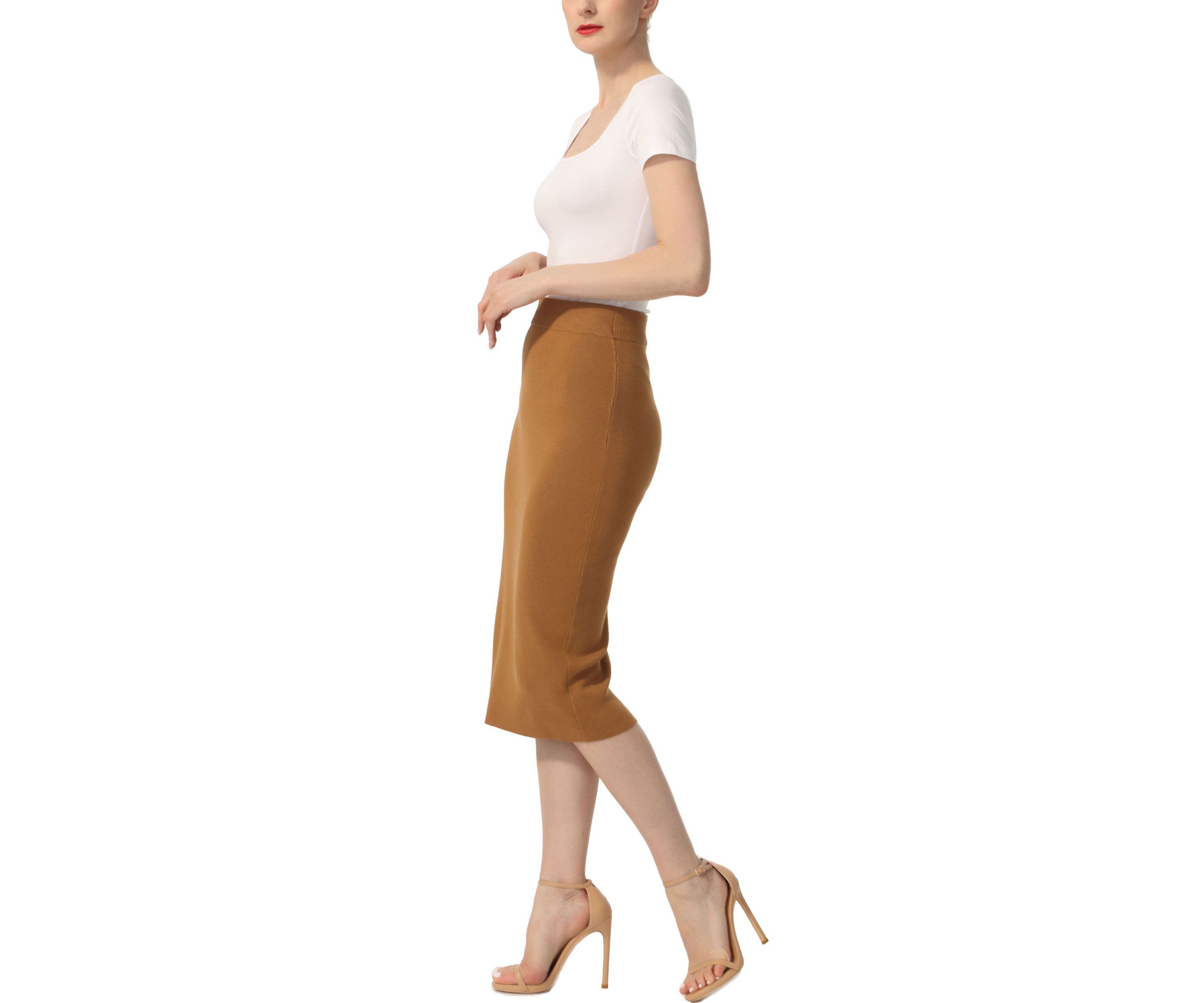 Knit Pencil Skirt
