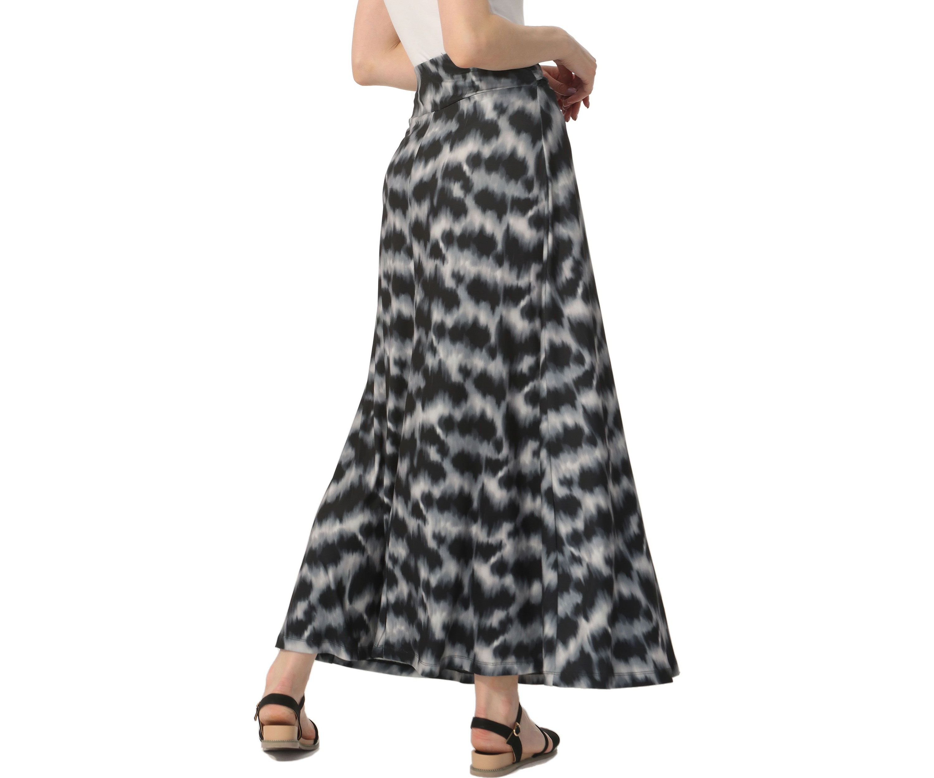 Belted Maxi Skirt