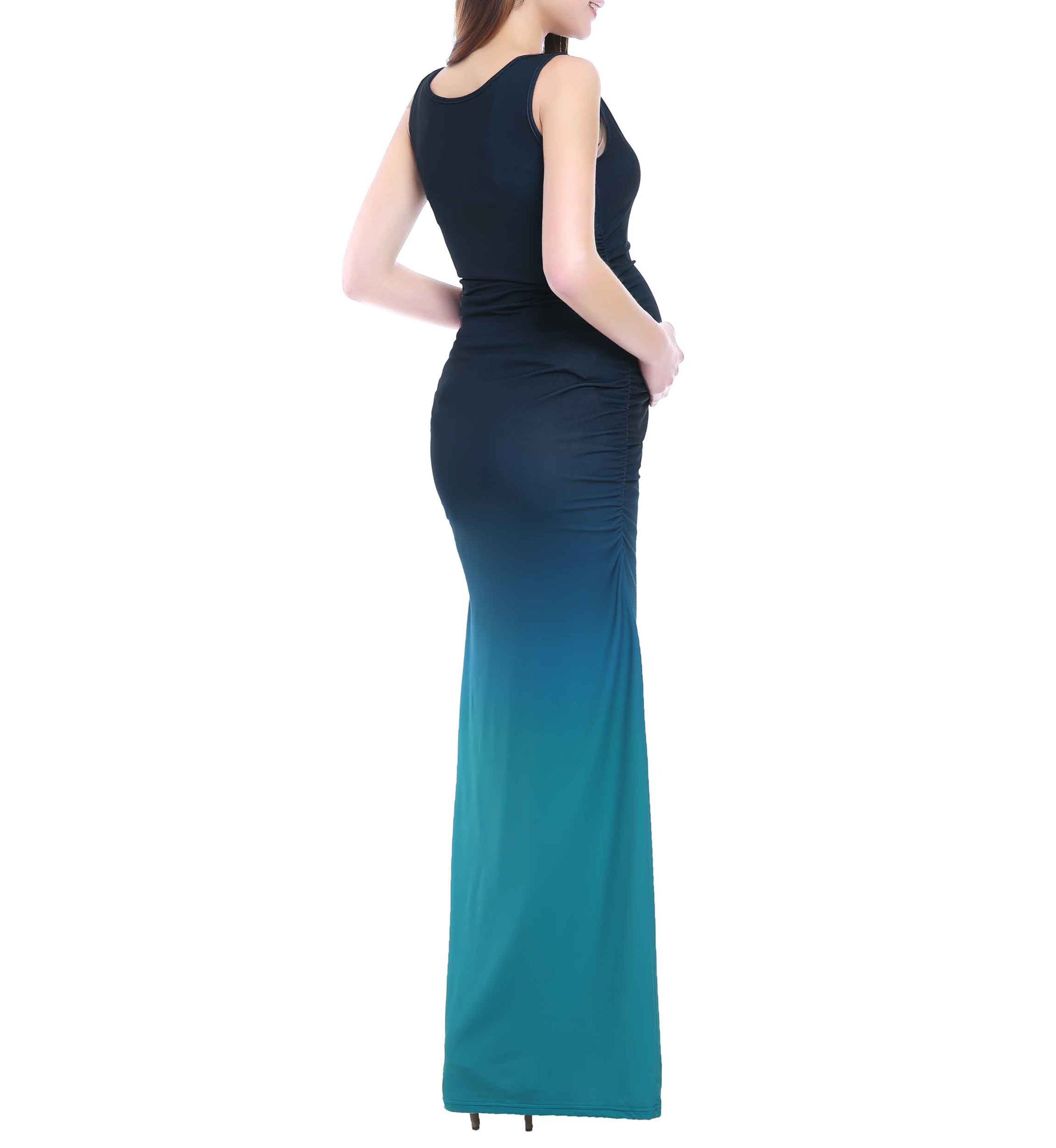 Maternity Sonia Ombré Tank Maxi Dress