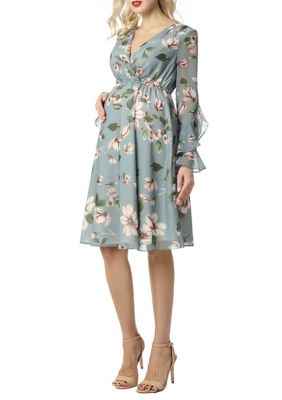 Maternity Salena Floral  Skater Dress