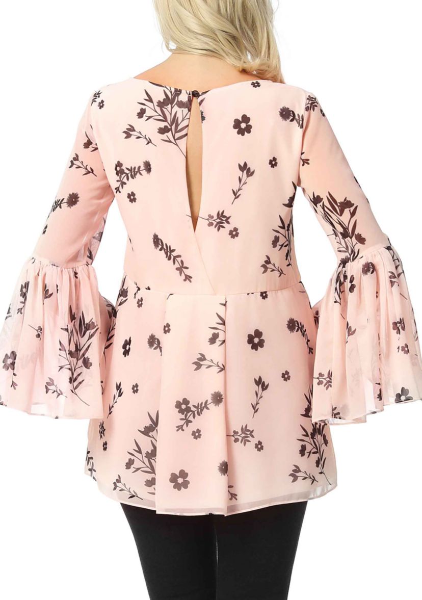Maternity  Gesa  Floral Print Blouse