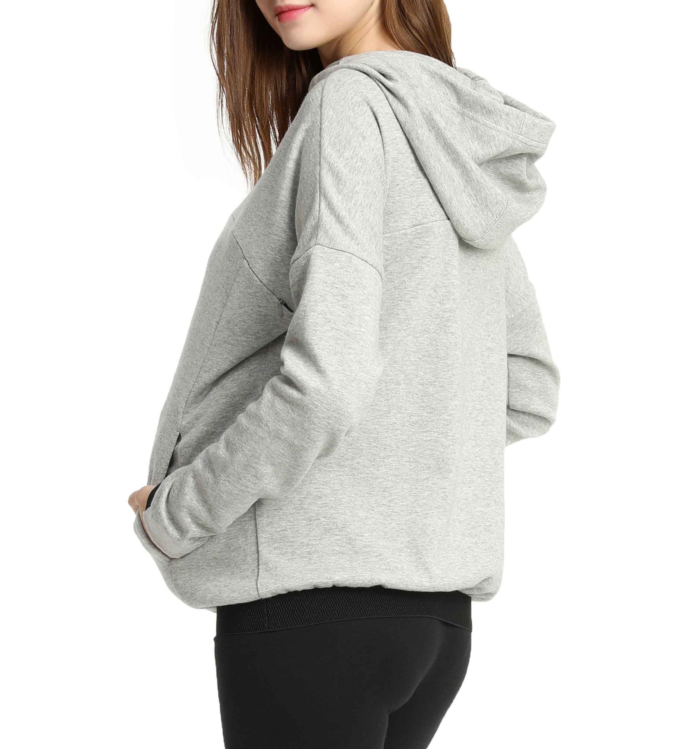 Maternity  Samara Cowl Neck  Nursing Hoodie
