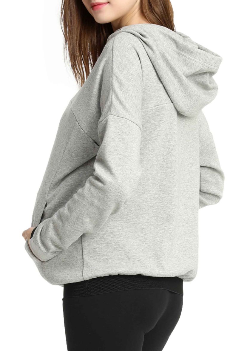 Maternity  Samara Cowl Neck  Nursing Hoodie
