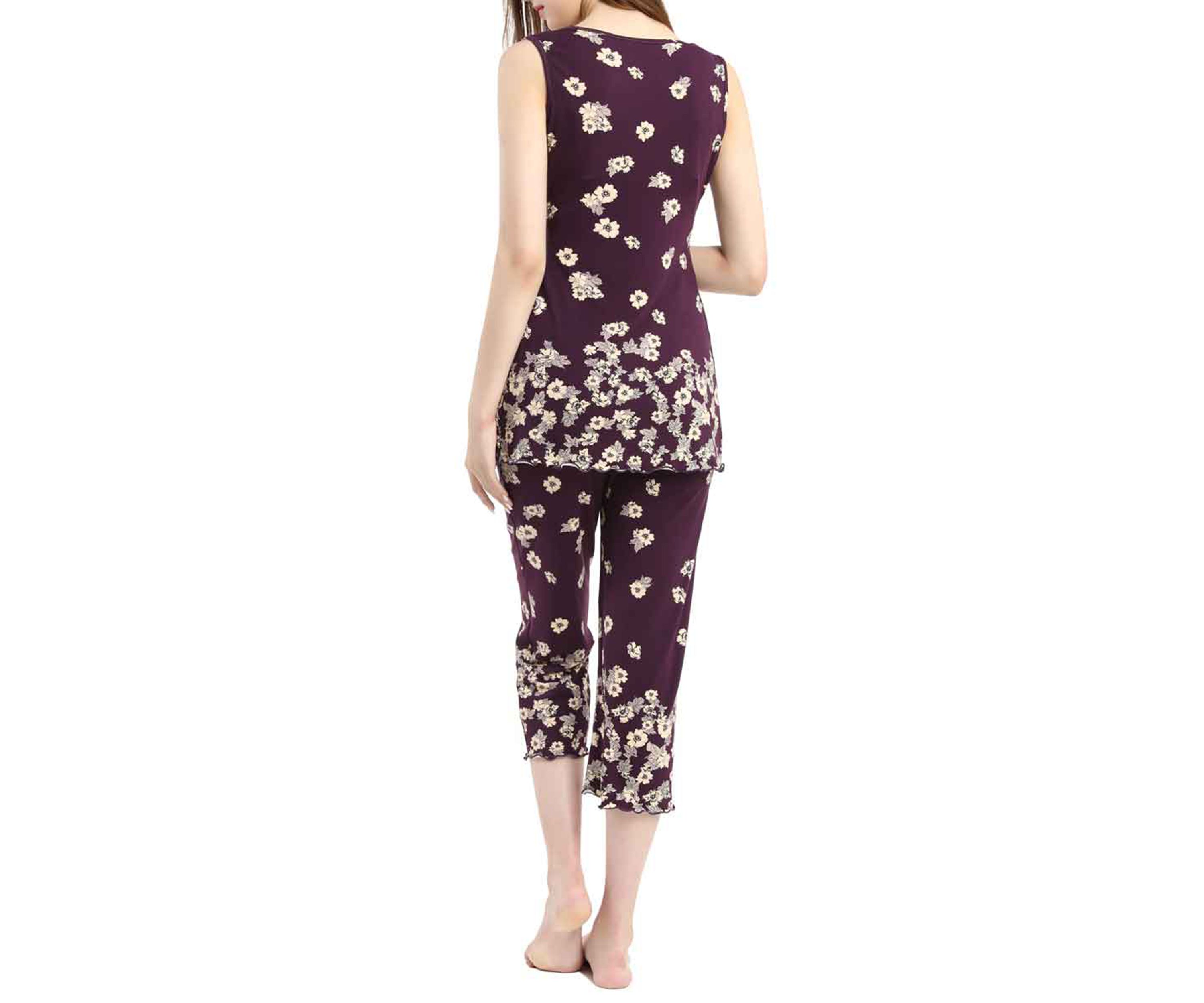 Maternity Nursing  Loren  Pajamas Sleepwear Set