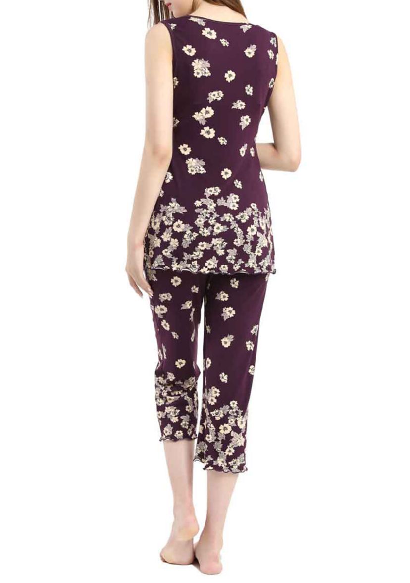 Maternity Nursing  Loren  Pajamas Sleepwear Set
