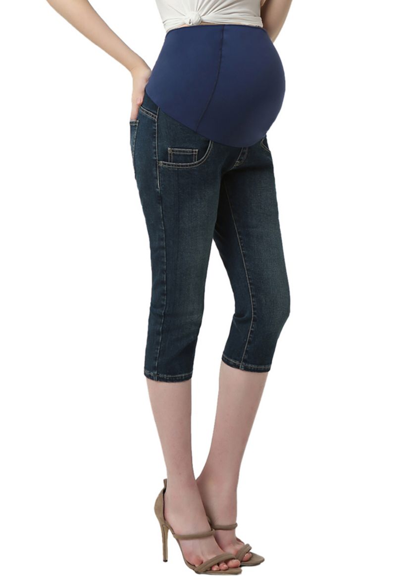 Maternity Courtney Capri Jeans
