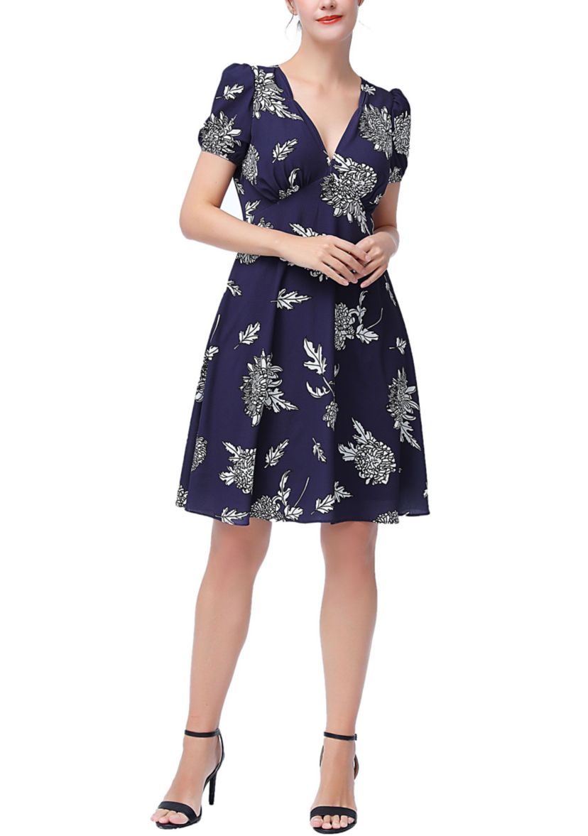 Womens Juna Fit & Flare Dress