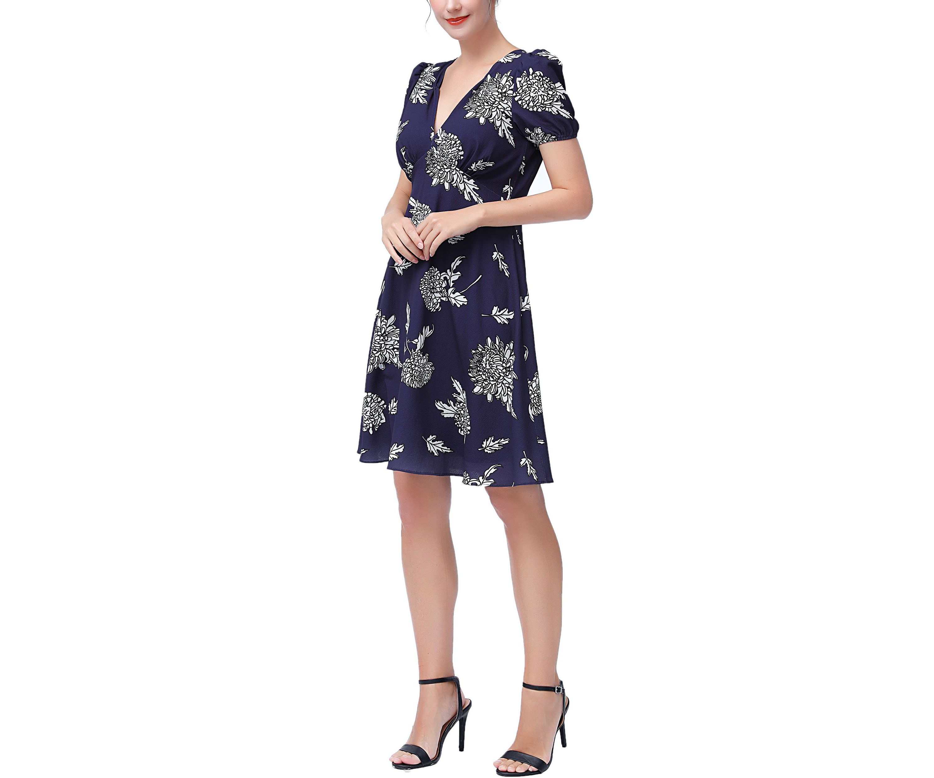 Womens Juna Fit & Flare Dress
