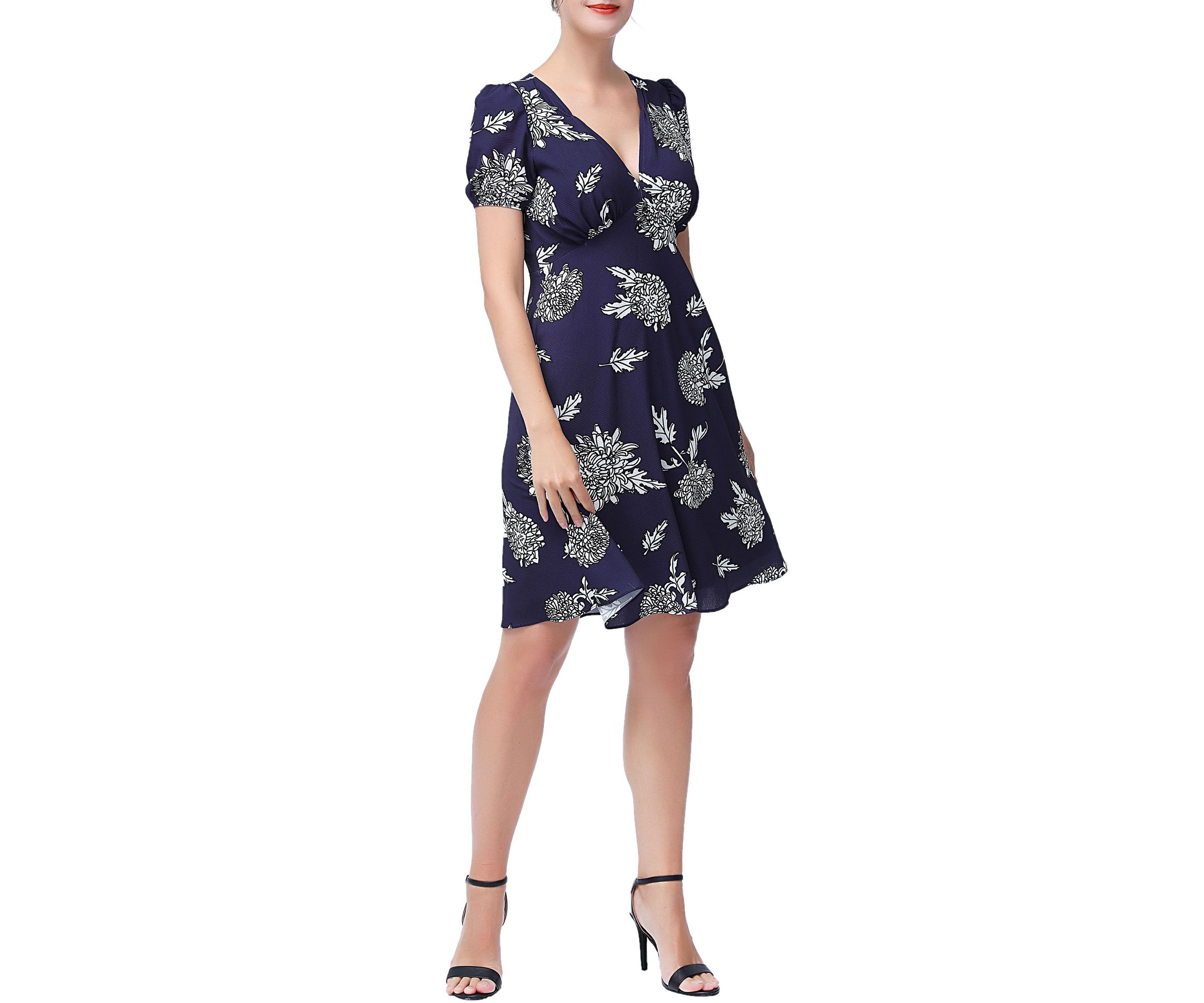 Womens Juna Fit & Flare Dress
