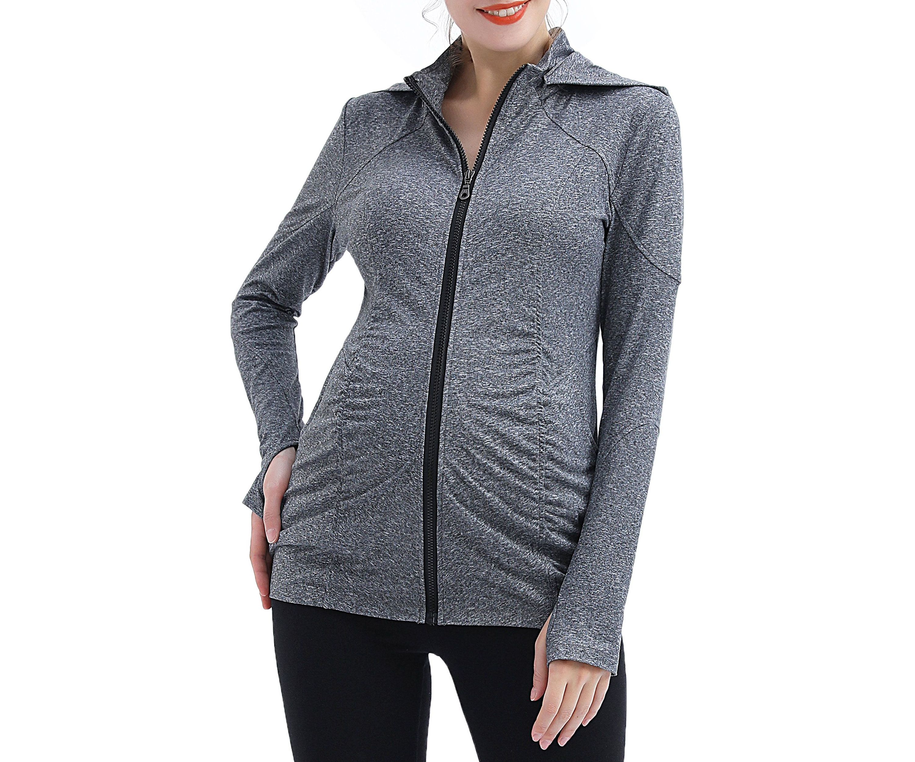 Maternity Jojo Performance Jacket with Detachable Hood