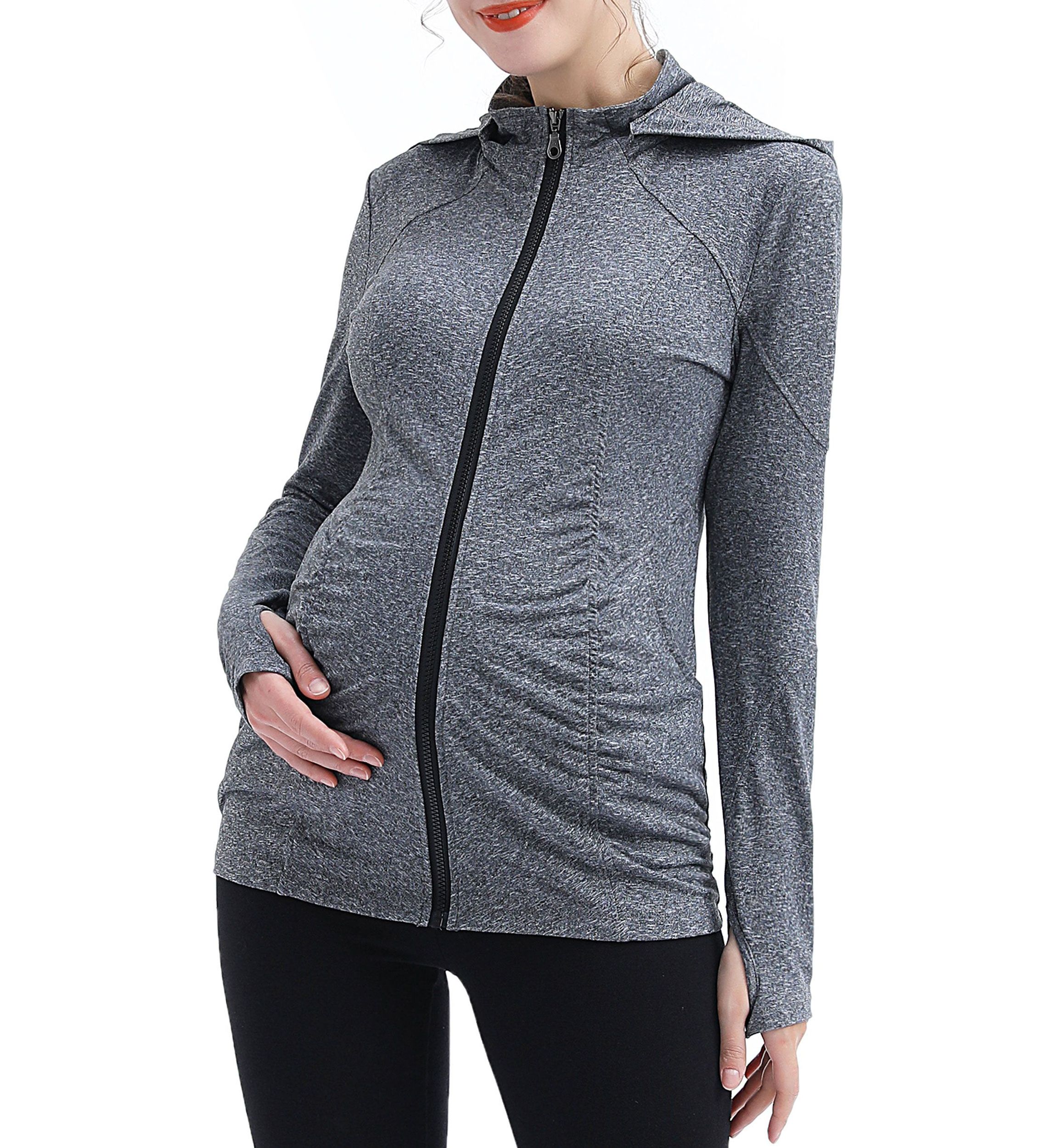 Maternity Jojo Performance Jacket with Detachable Hood