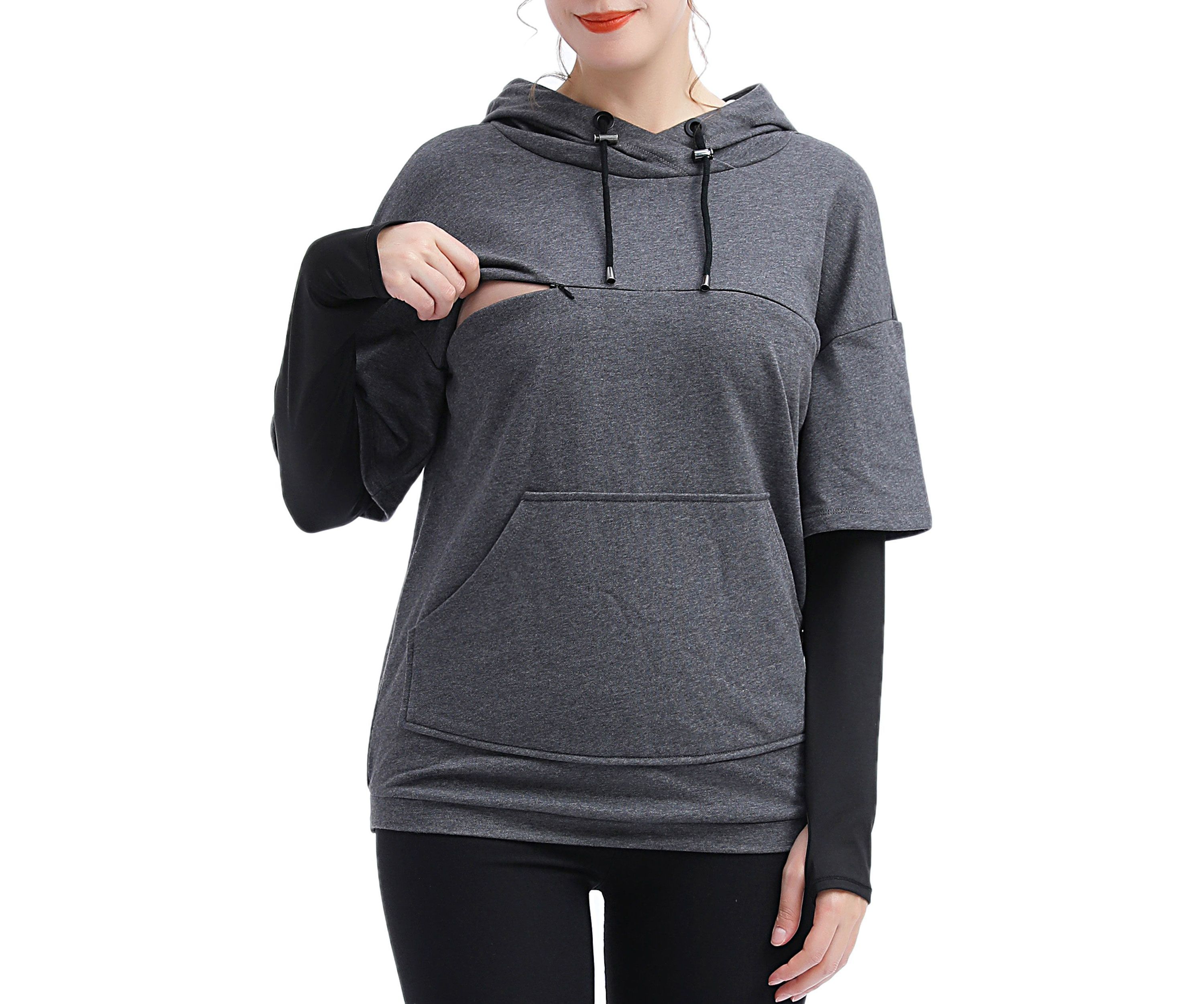 Maternity Bobo Nursing Performance Hoodie