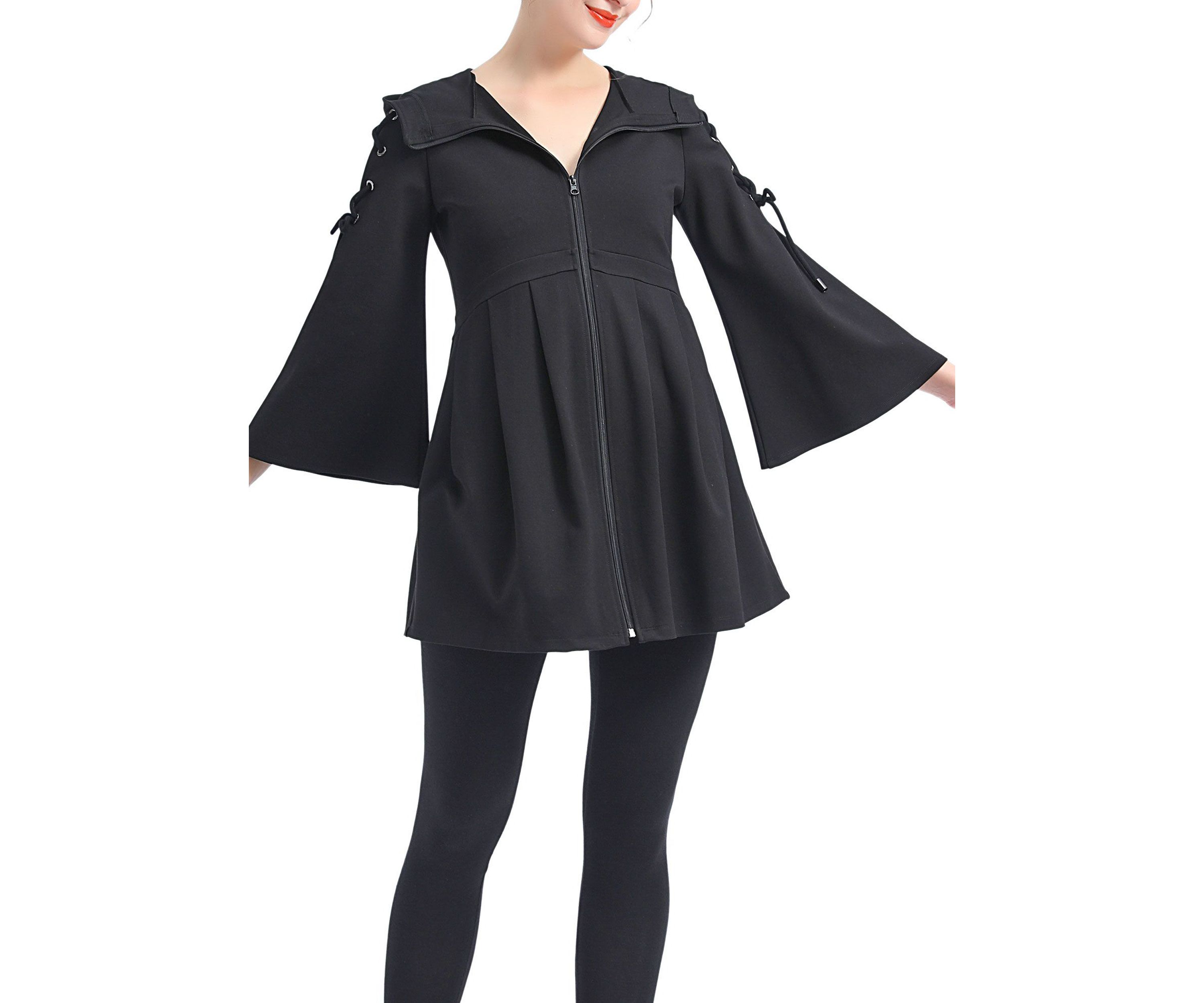 Maternity Lyla Fit & Flare Hooded Jacket