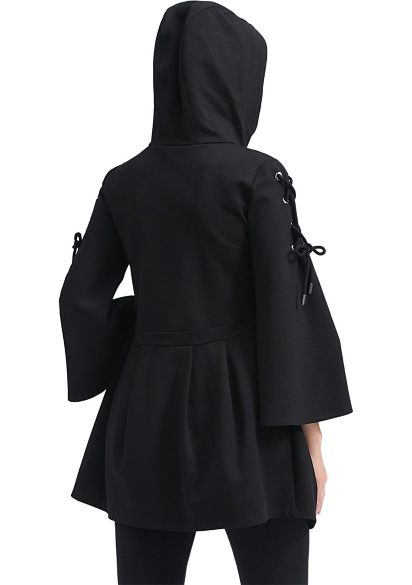 Maternity Lyla Fit & Flare Hooded Jacket