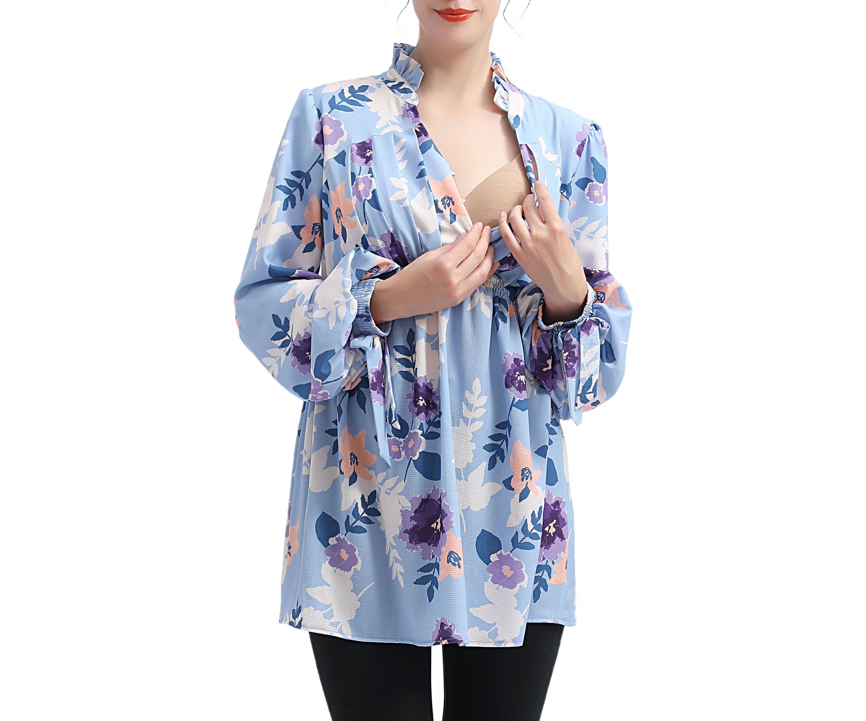 Maternity Victoria Nursing Blouse
