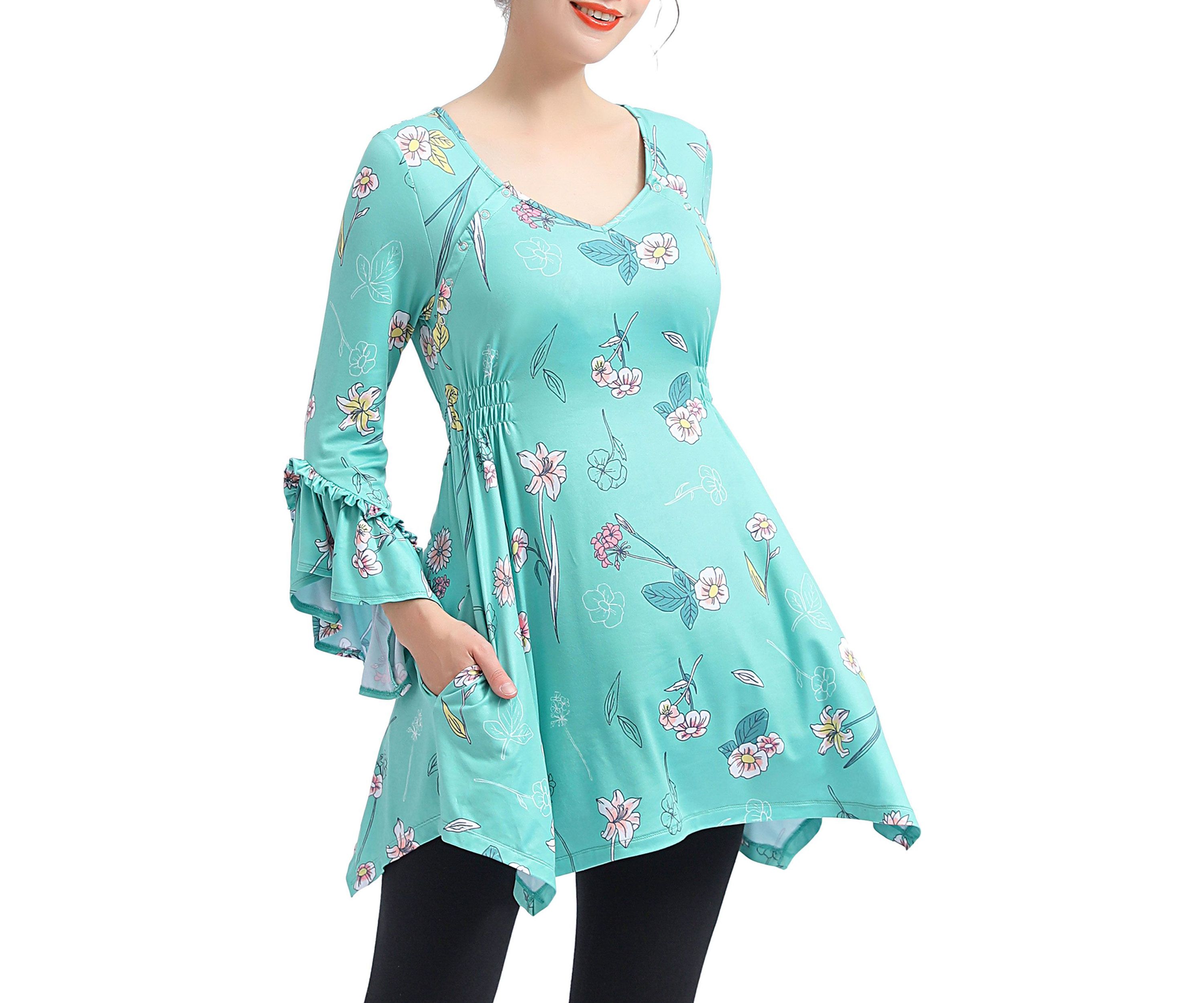 Maternity Sue Nursing A-Line Tunic