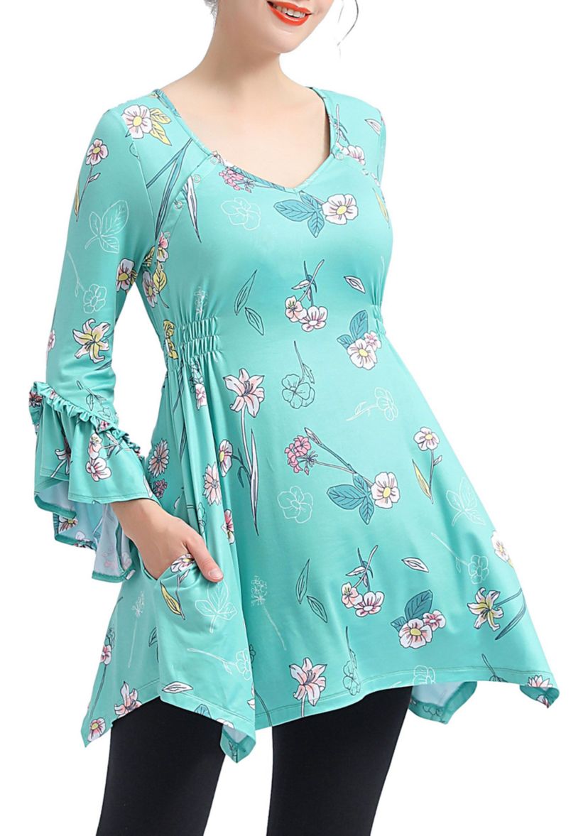 Maternity Sue Nursing A-Line Tunic