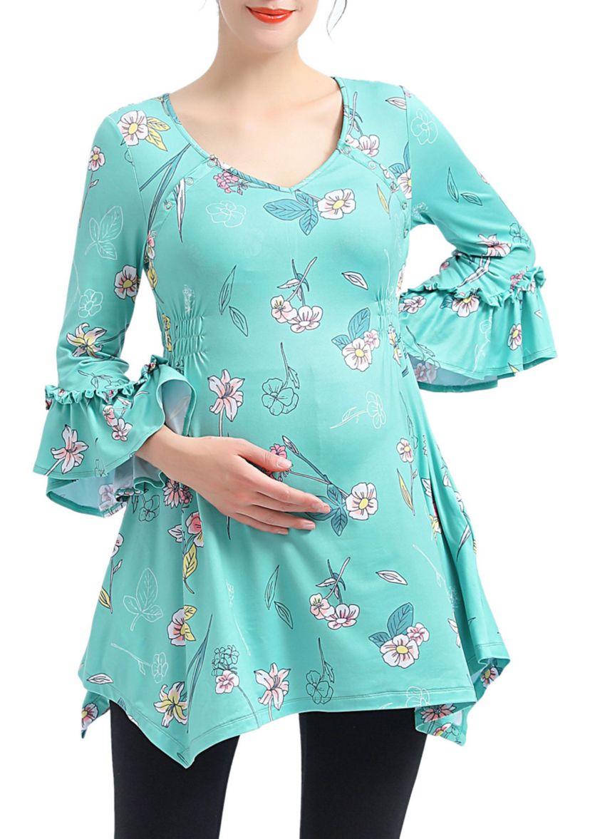Maternity Sue Nursing A-Line Tunic