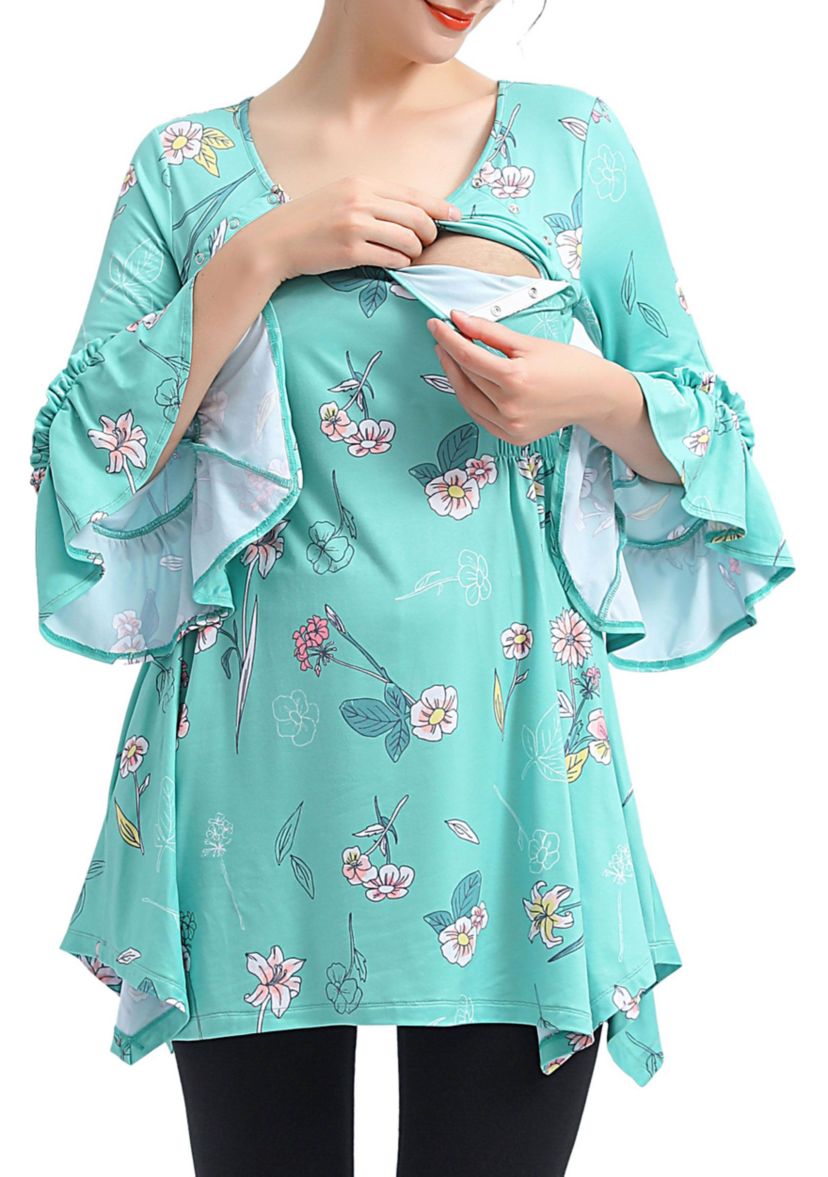 Maternity Sue Nursing A-Line Tunic