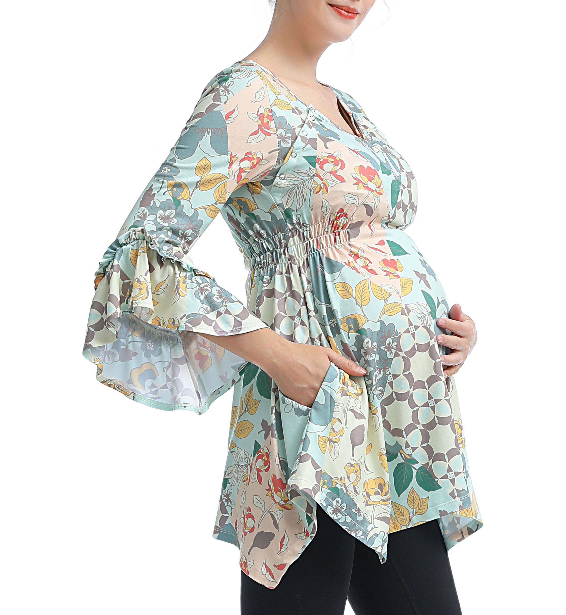 Maternity Sue Nursing A-Line Tunic