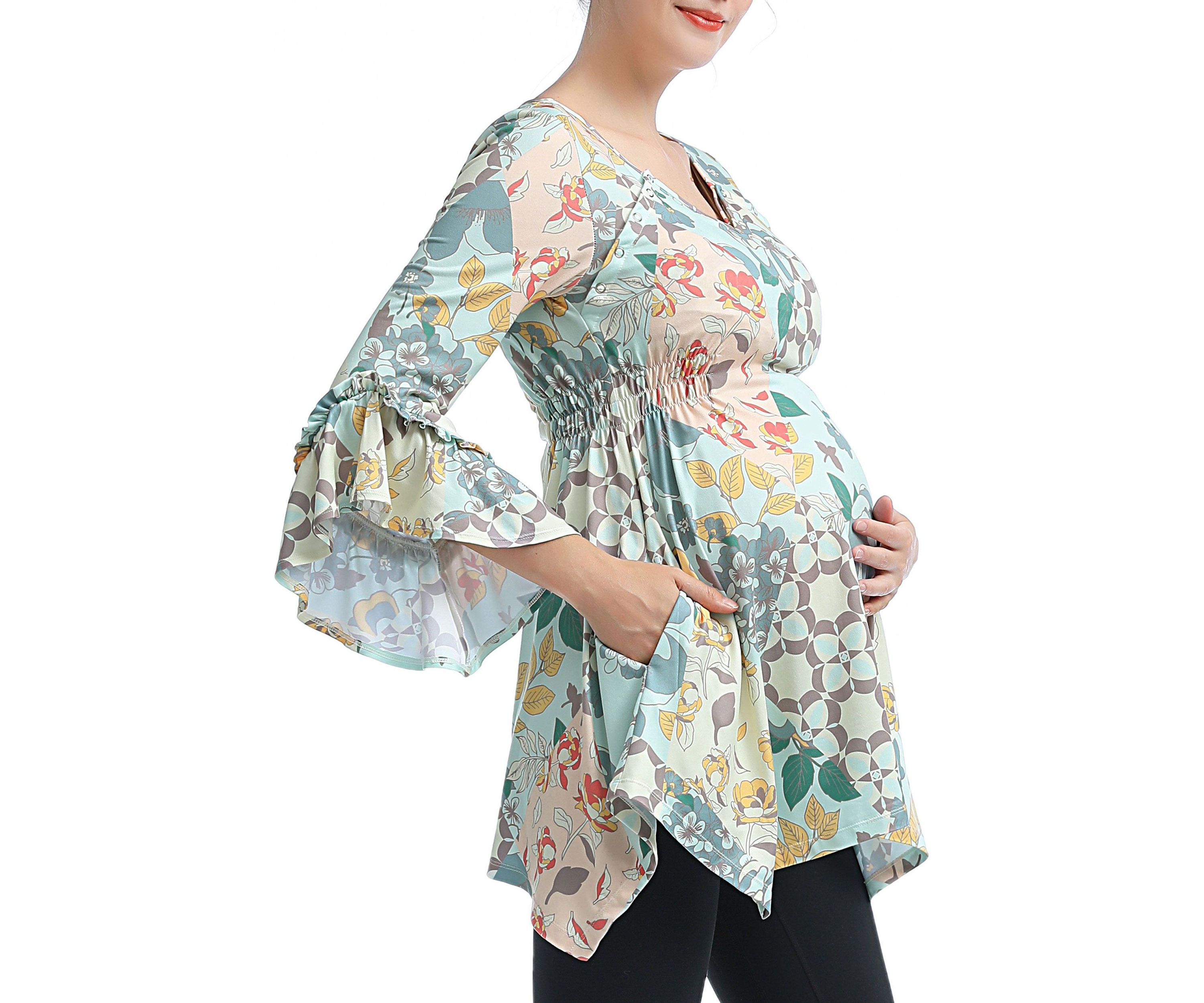 Maternity Sue Nursing A-Line Tunic