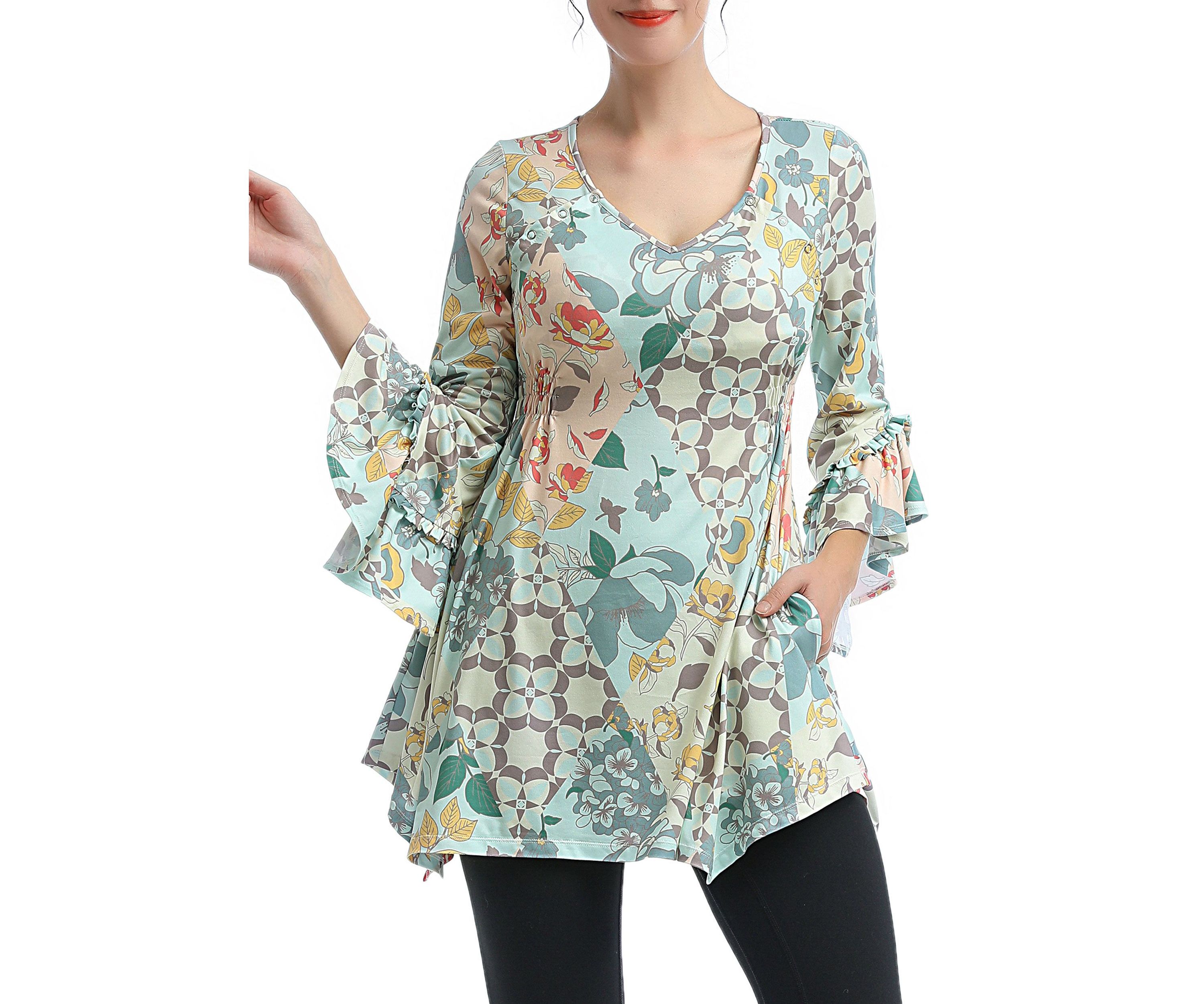 Maternity Sue Nursing A-Line Tunic