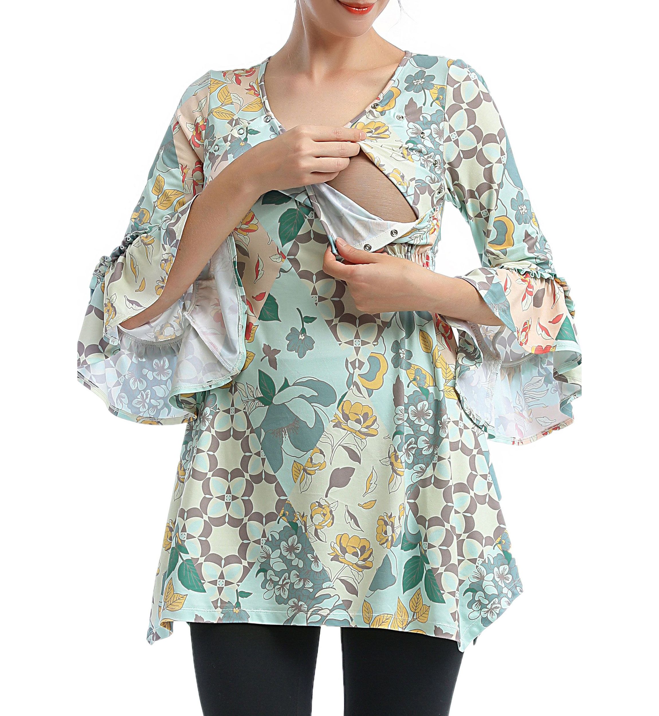 Maternity Sue Nursing A-Line Tunic