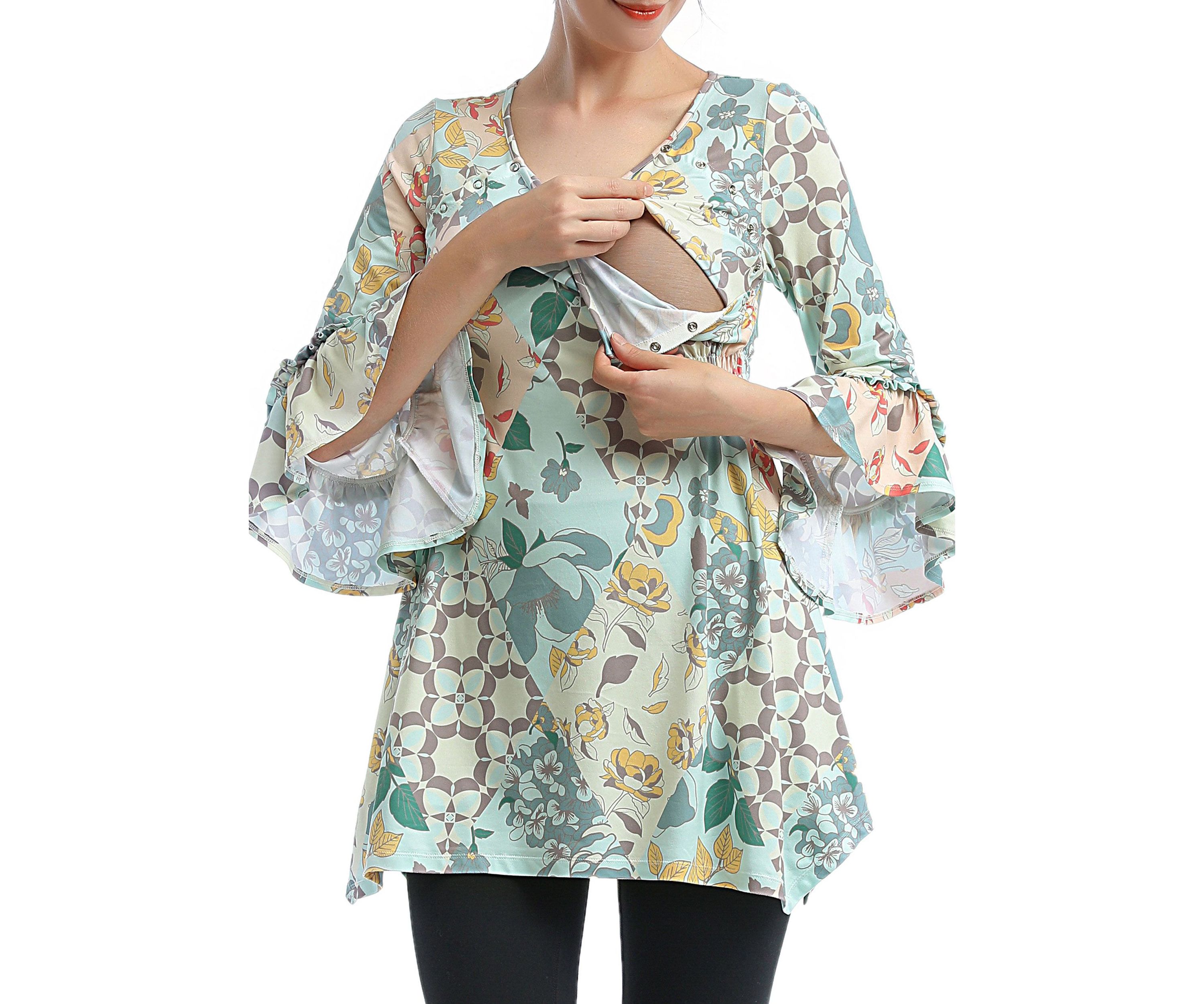 Maternity Sue Nursing A-Line Tunic