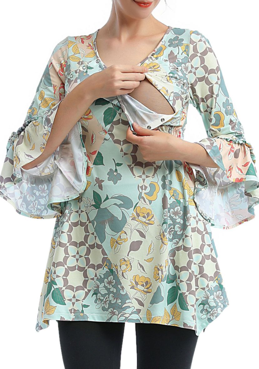 Maternity Sue Nursing A-Line Tunic