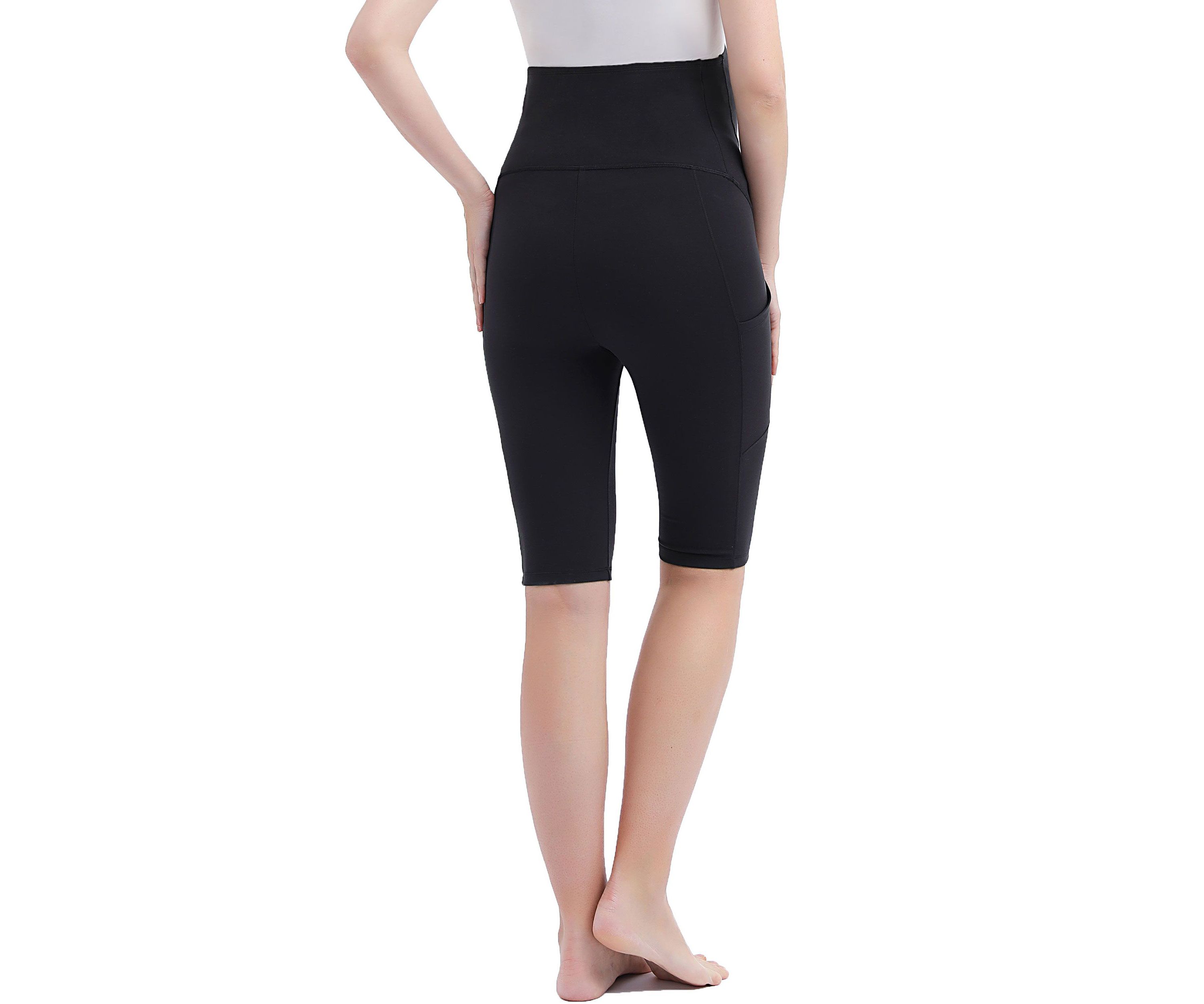 Maternity Flo Belly & Back Support Pocket Leggings (12" Inseam)