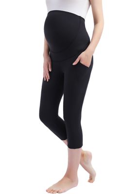 Champion Maternity Under The Belly Legging (Small, Ebony Heather