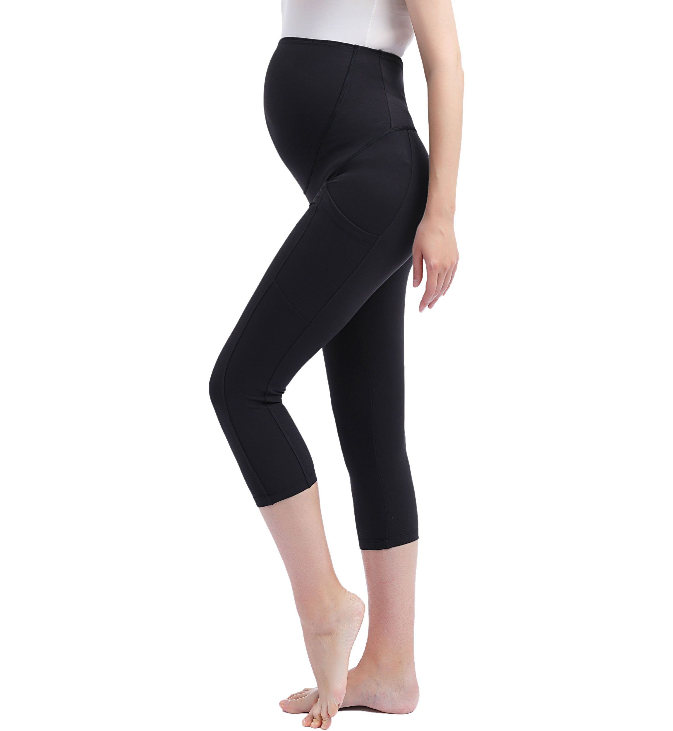Maternity Mai Belly & Back Support Pocket Leggings (18.5" Inseam)