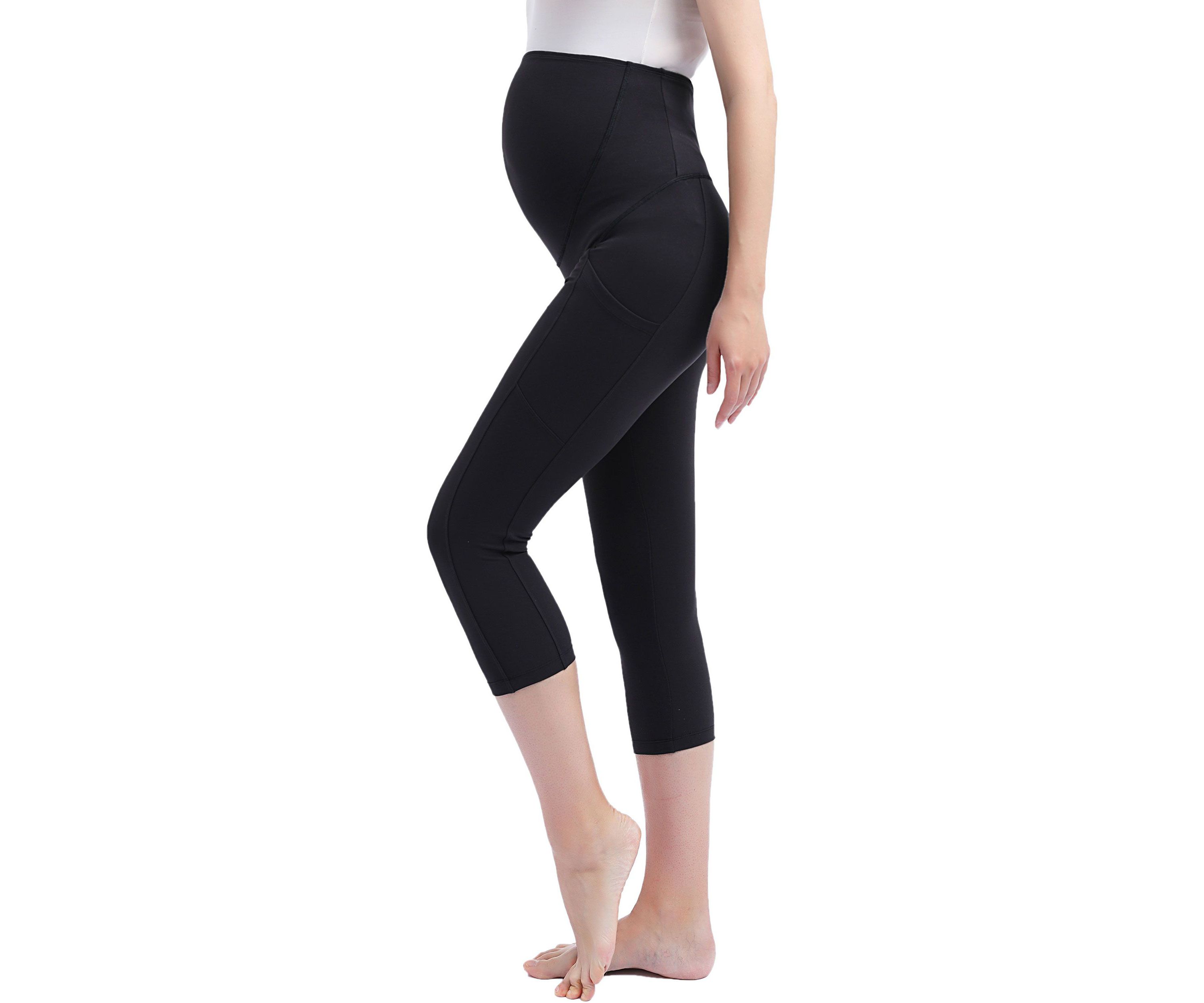 Maternity Mai Belly & Back Support Pocket Leggings (18.5" Inseam)