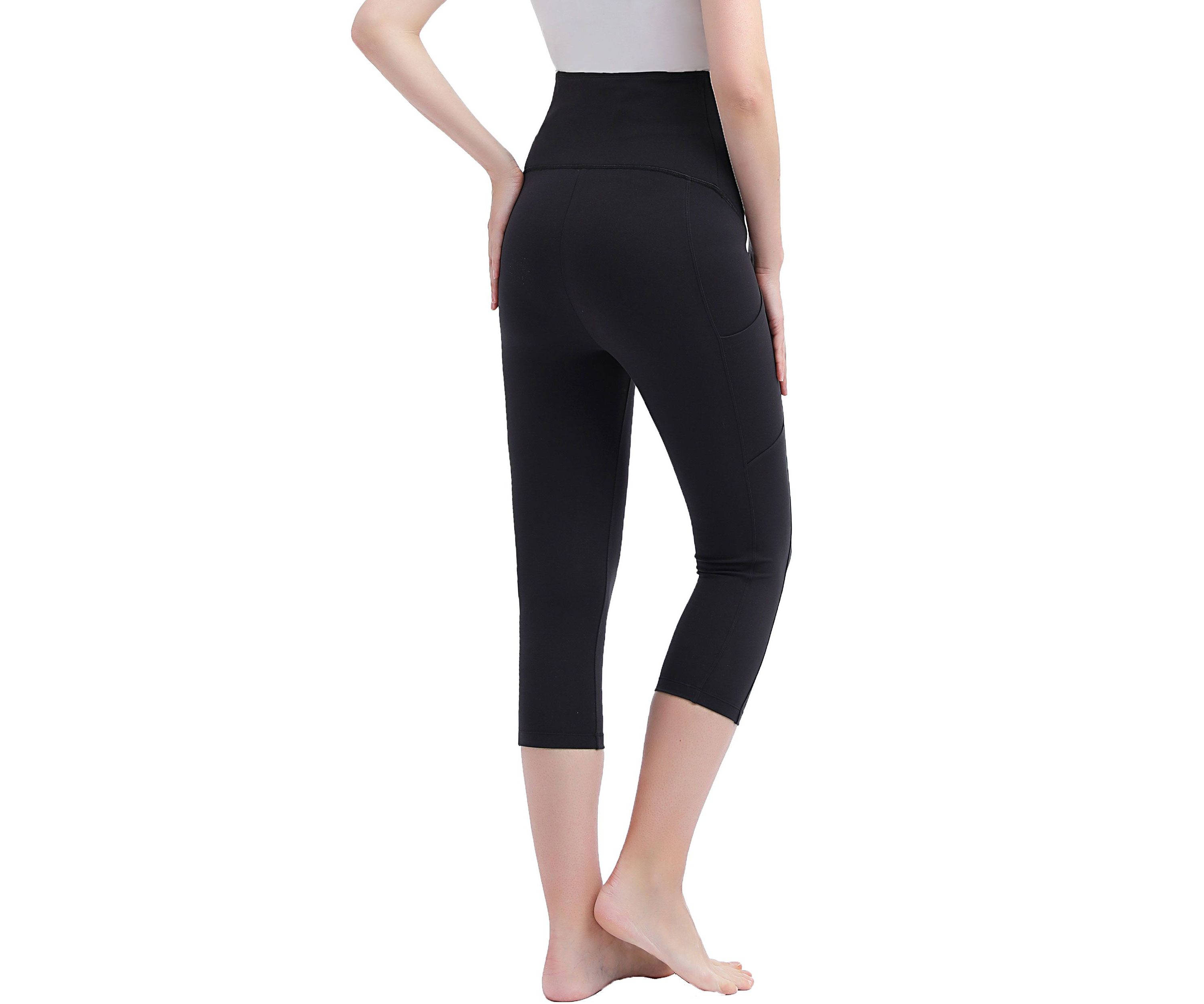 Maternity Mai Belly & Back Support Pocket Leggings (18.5" Inseam)