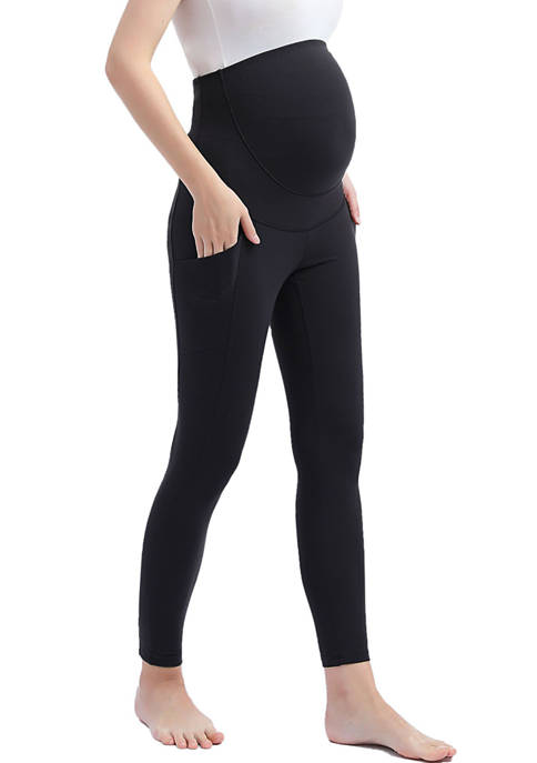 Maternity Sol Belly & Back Support Pocket Leggings 