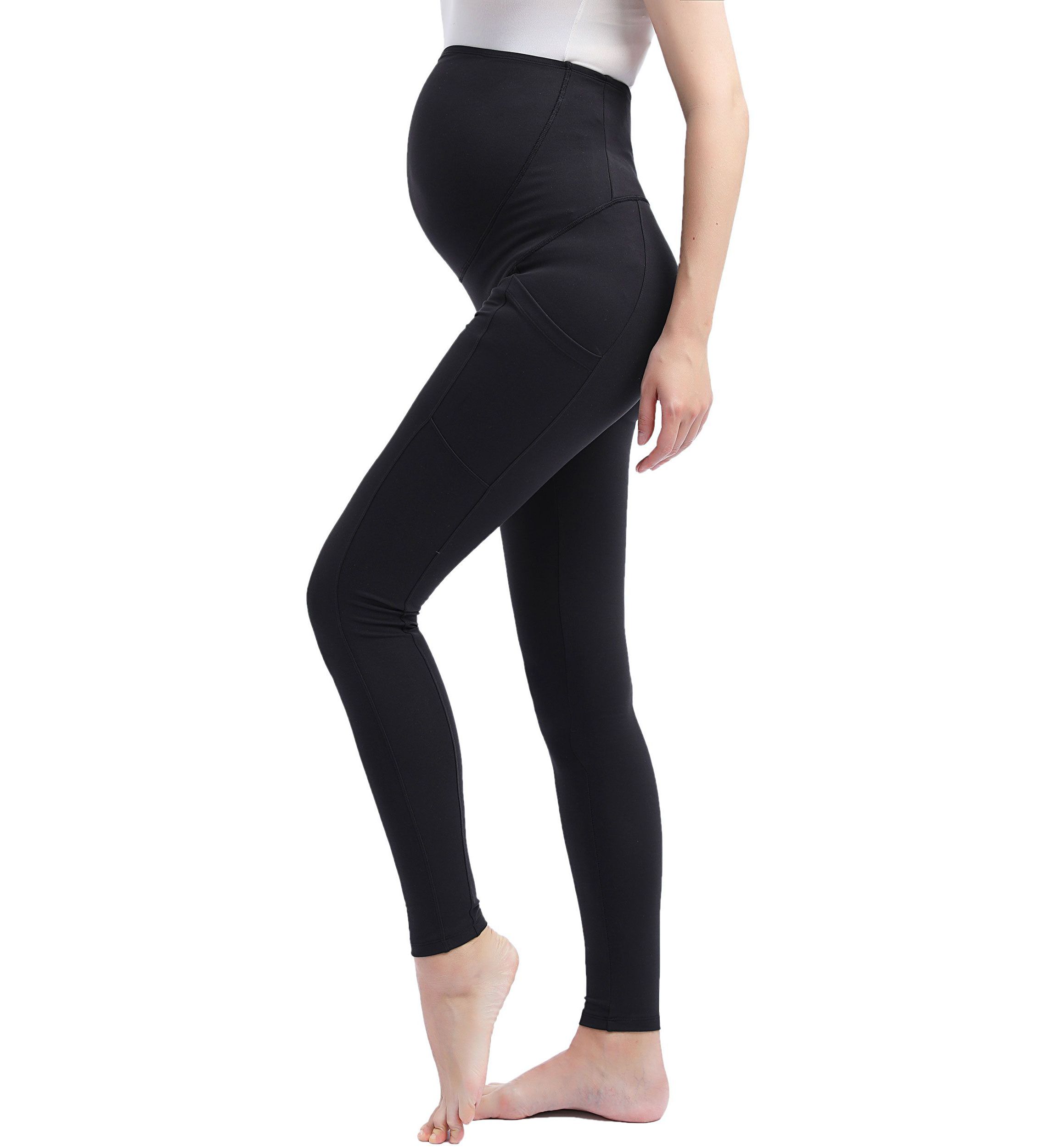 Maternity Joi Belly & Back Support Pocket Leggings (28" Inseam)