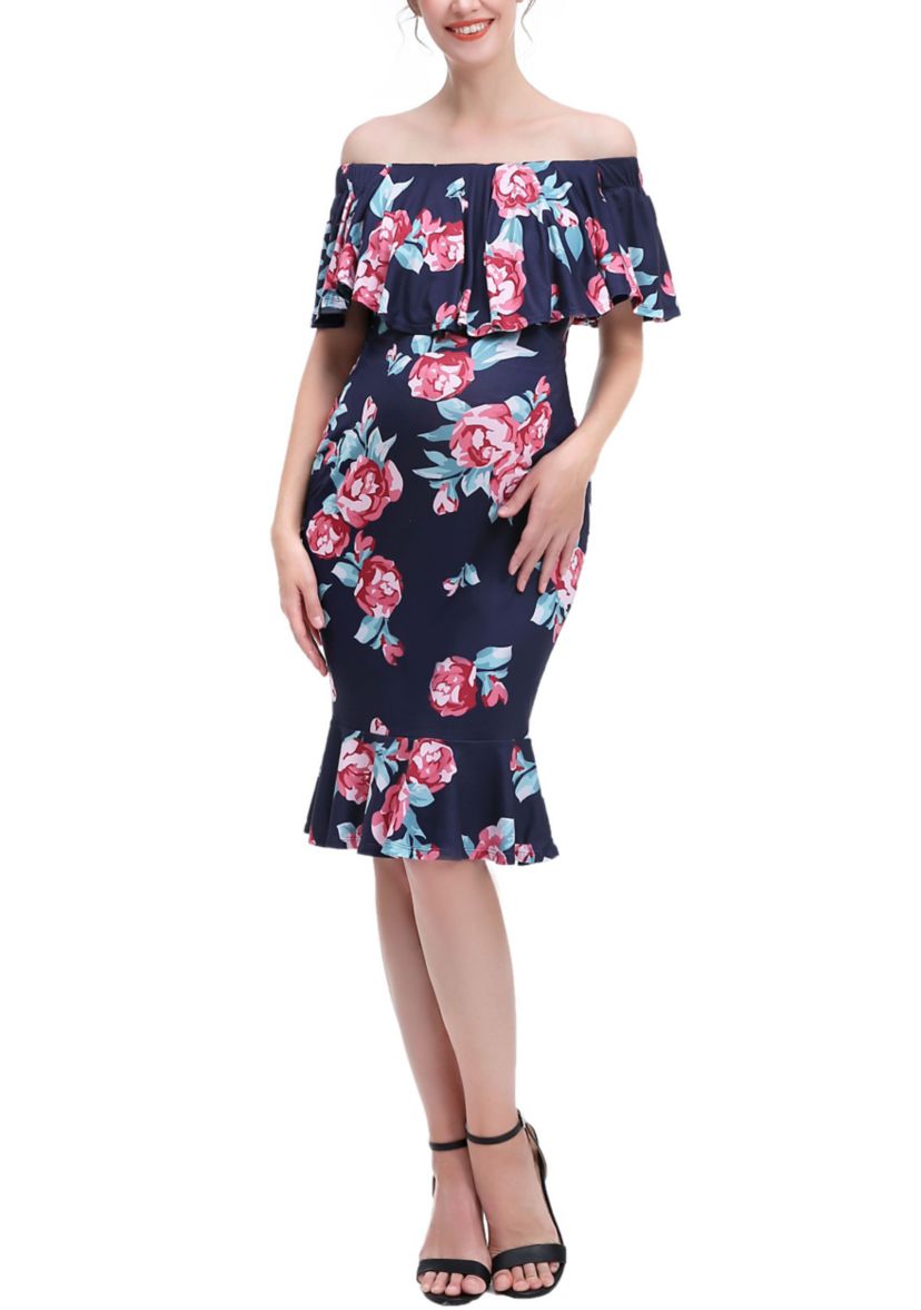 Materity Kathryn Nursing Mermaid Dress