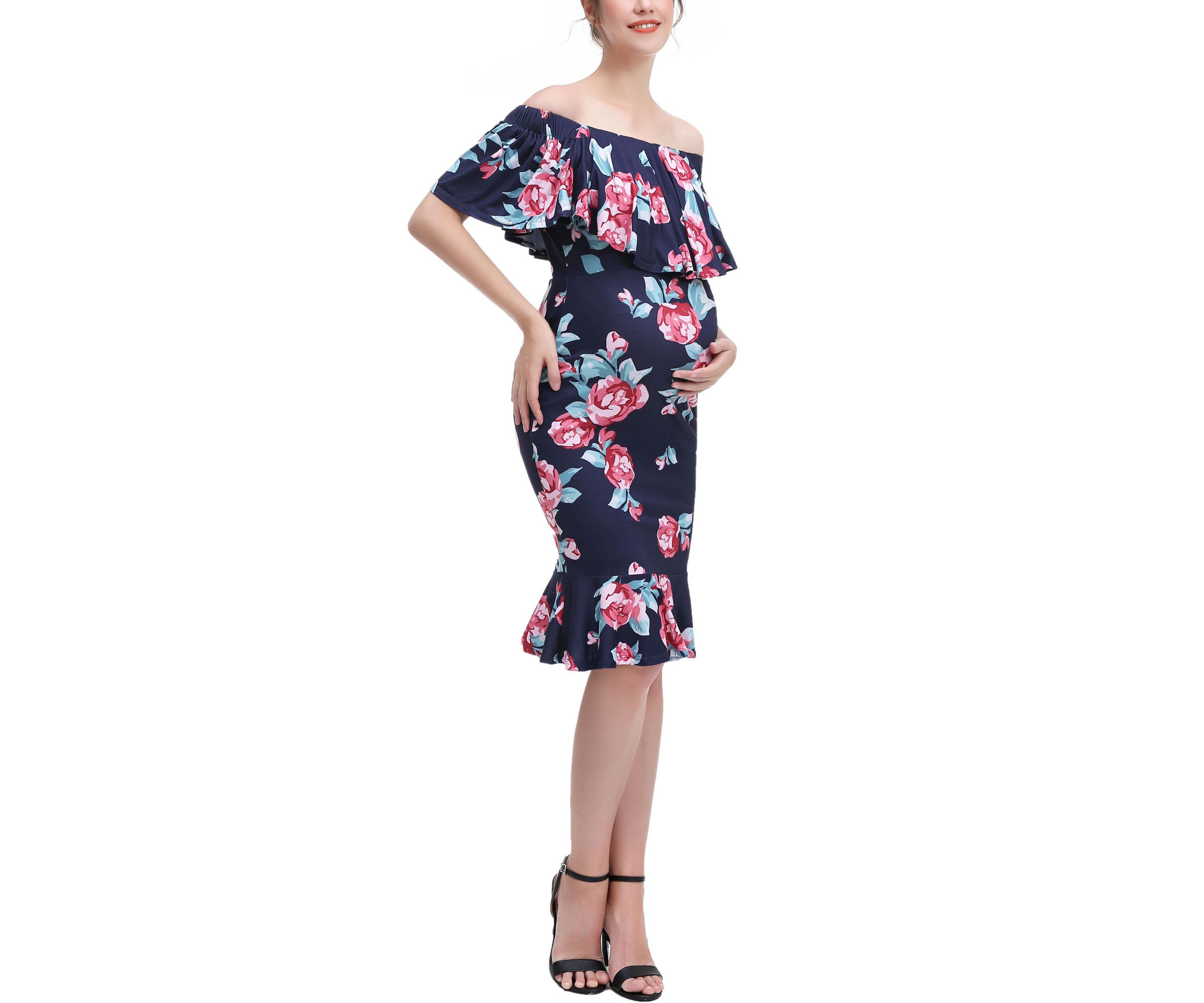 Materity Kathryn Nursing Mermaid Dress